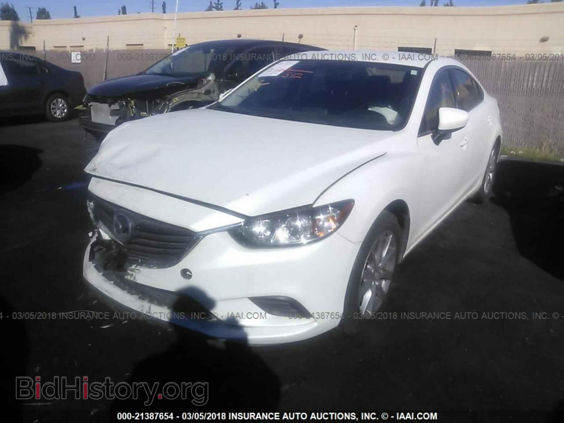 2016 Mazda 6 - VIN: JM1GJ1U56G1482842 - Фото 2
