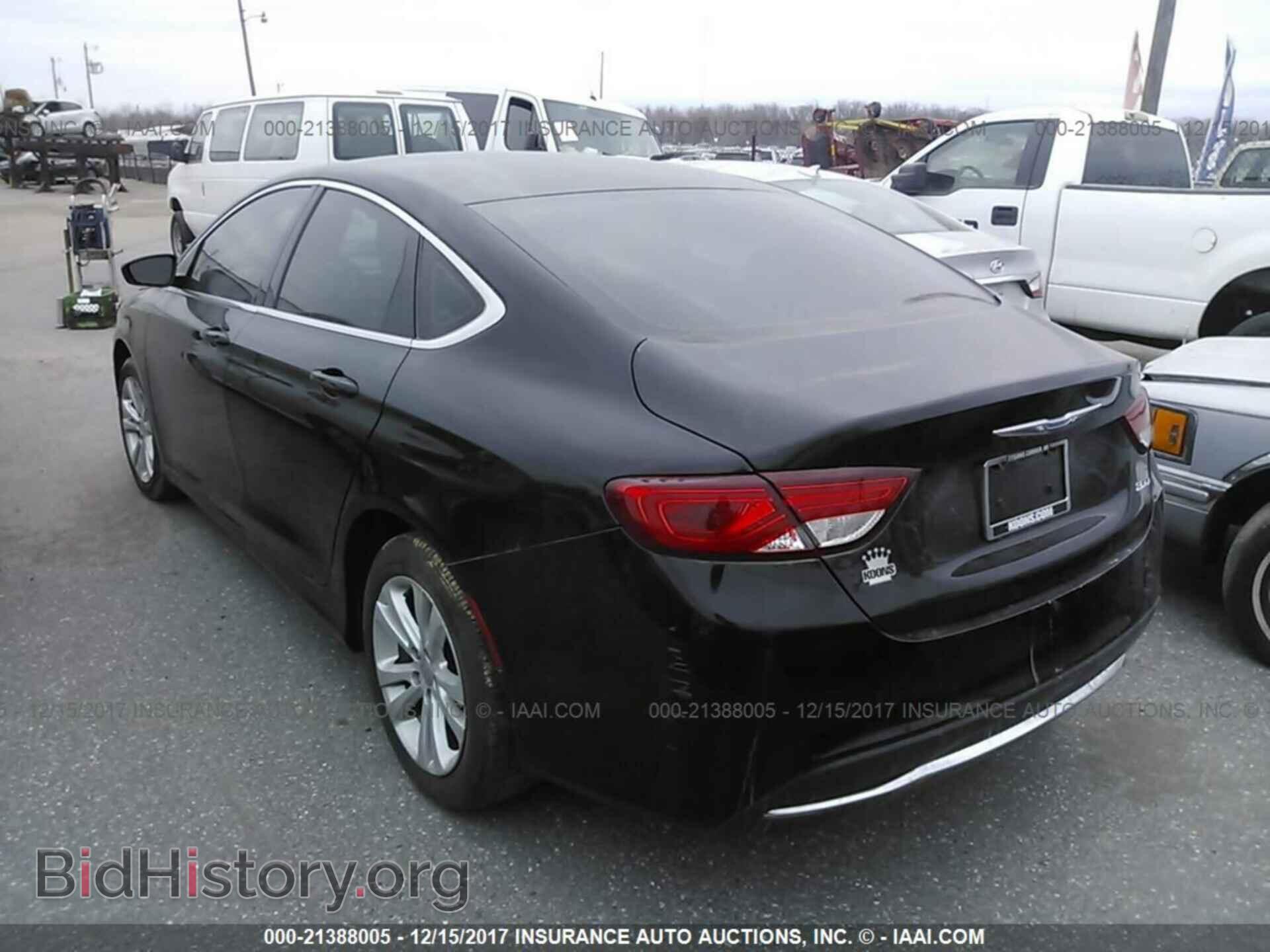 2015 Chrysler 200 - VIN: 1C3CCCAB5FN662226 - Фото 3