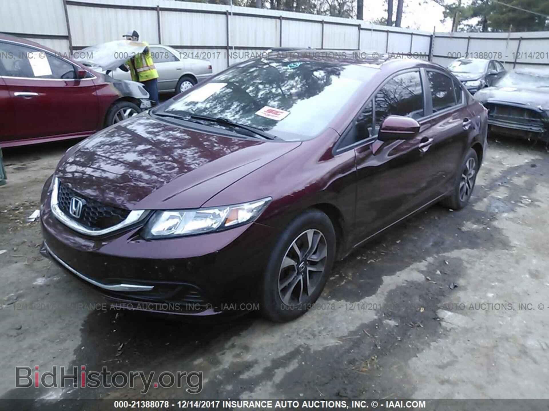 2014 Honda Civic - VIN: 19XFB2F86EE034374 - Photo 2