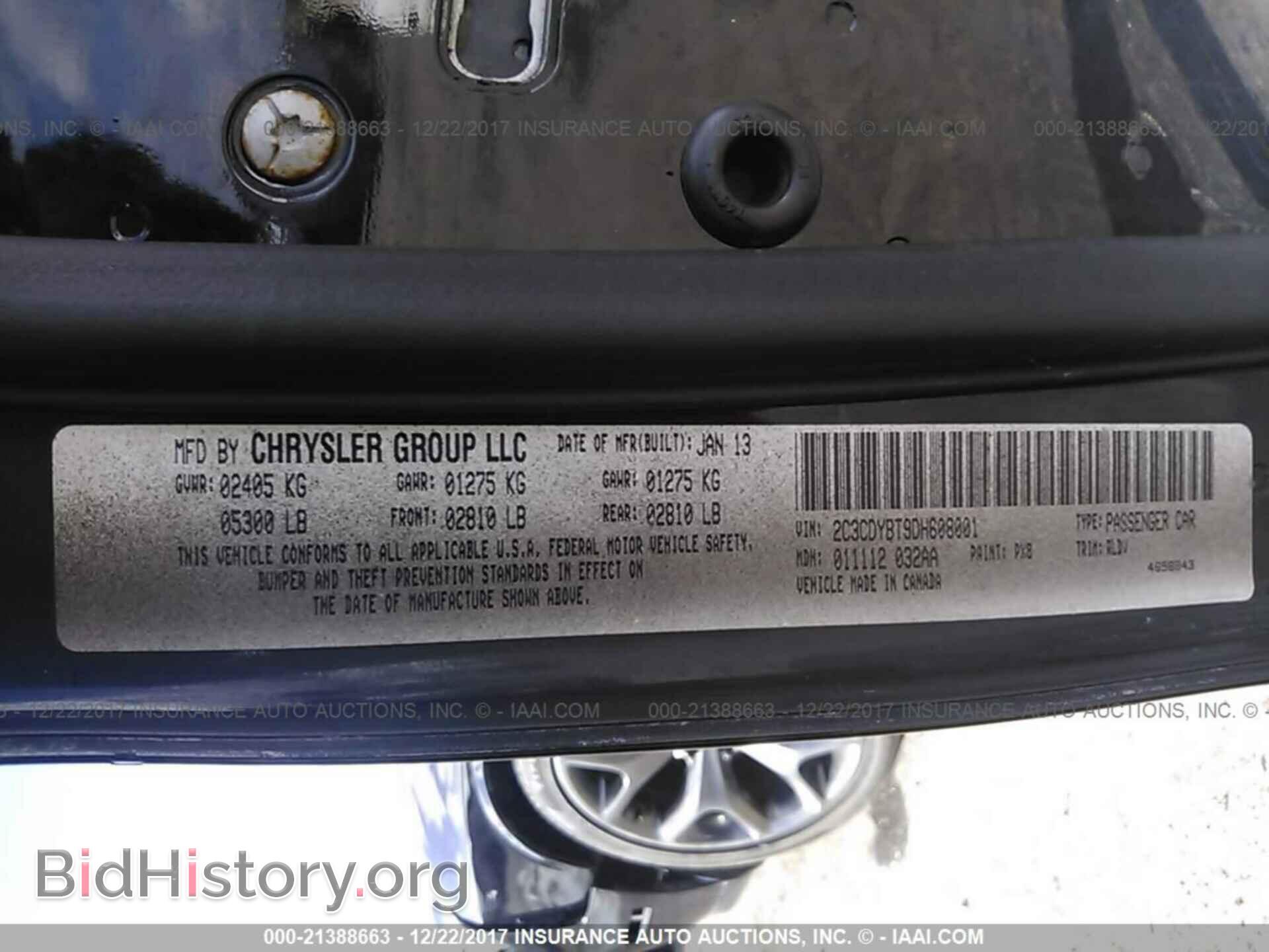 2013 Dodge Challenger - VIN: 2C3CDYBT9DH608001 - Photo 9