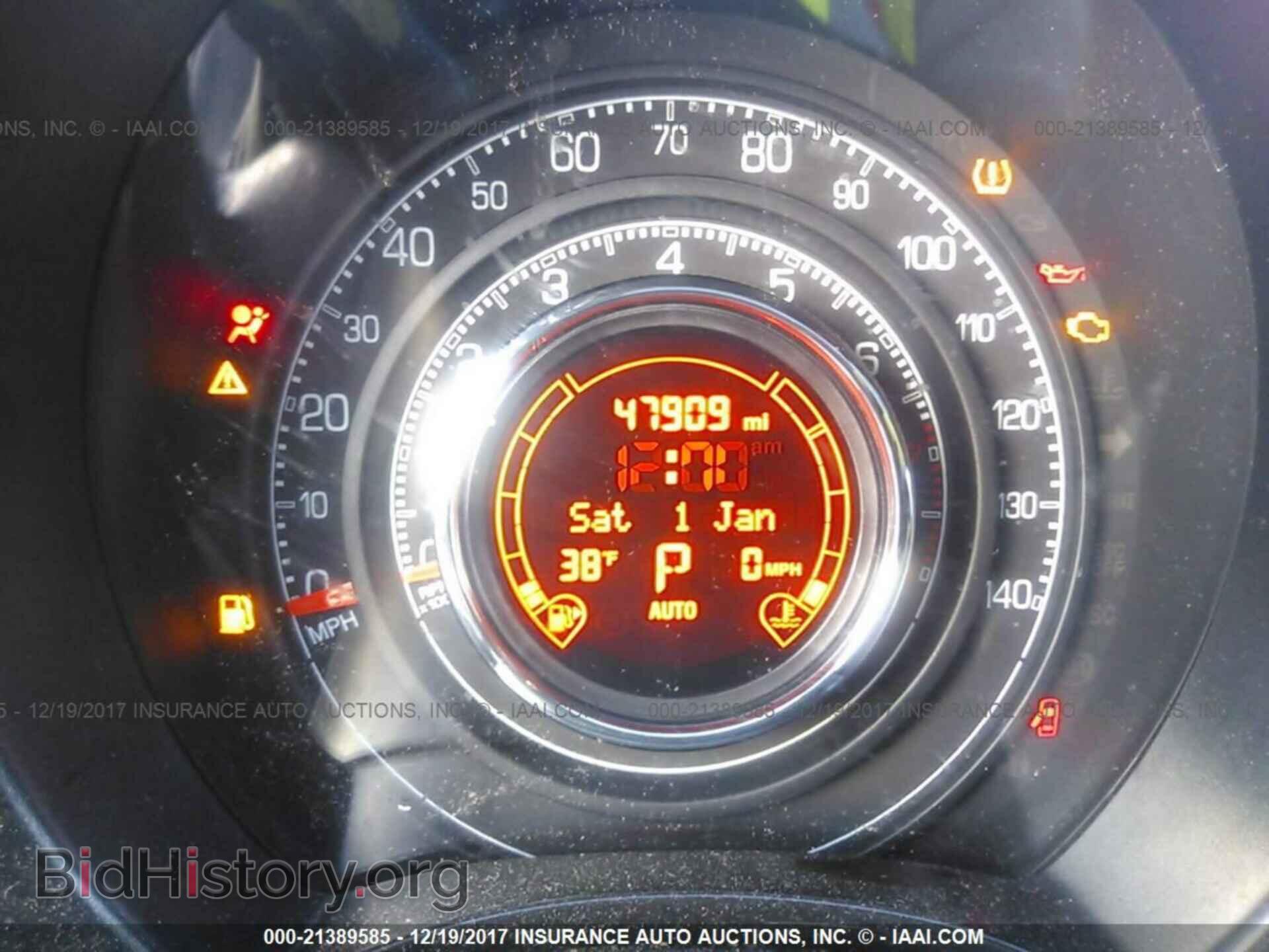 2012 Fiat 500 - VIN: 3C3CFFBR4CT352830 - Фото 7