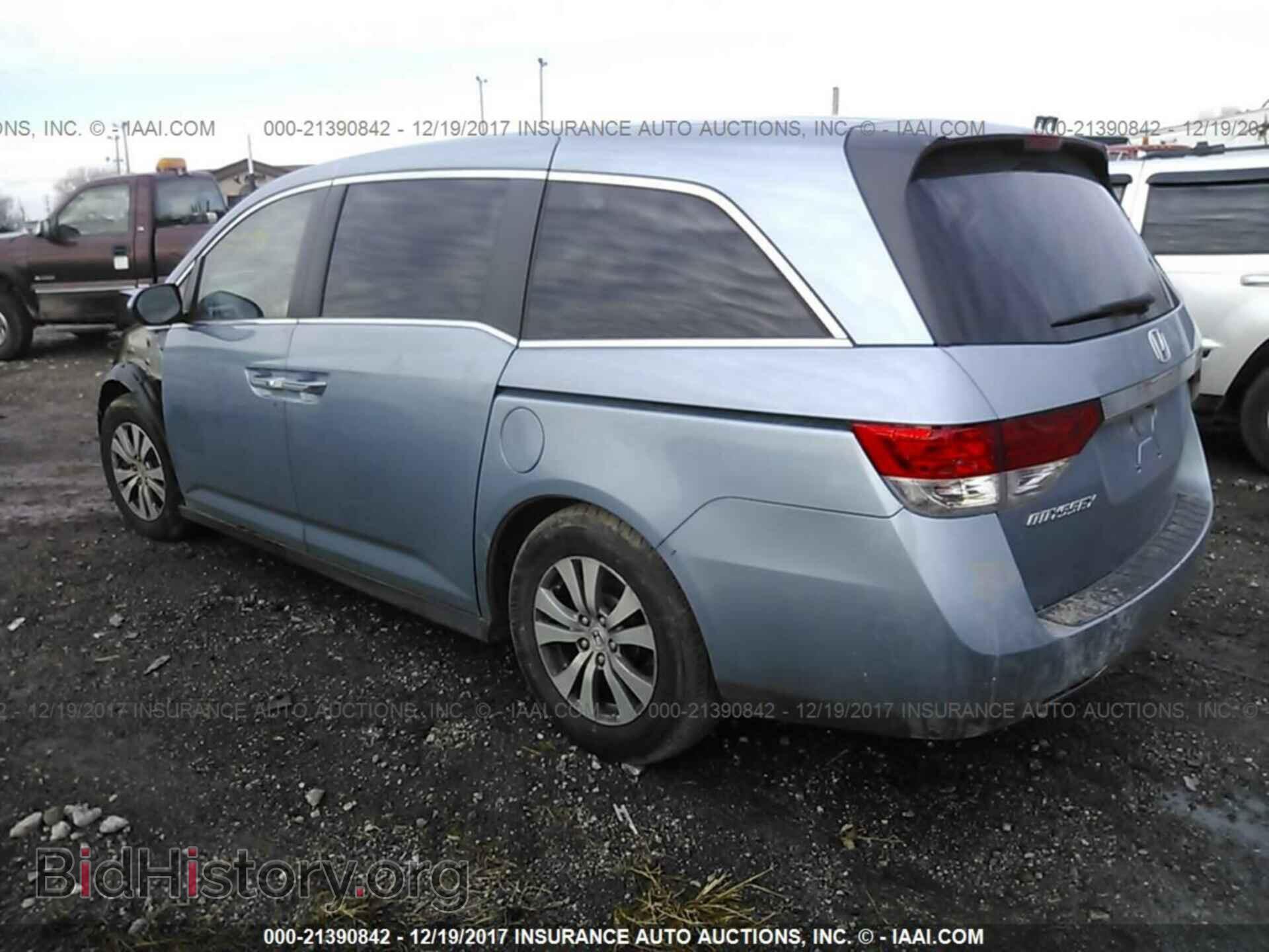 2014 Honda Odyssey - VIN: 5FNRL5H48EB103808 - Фото 3