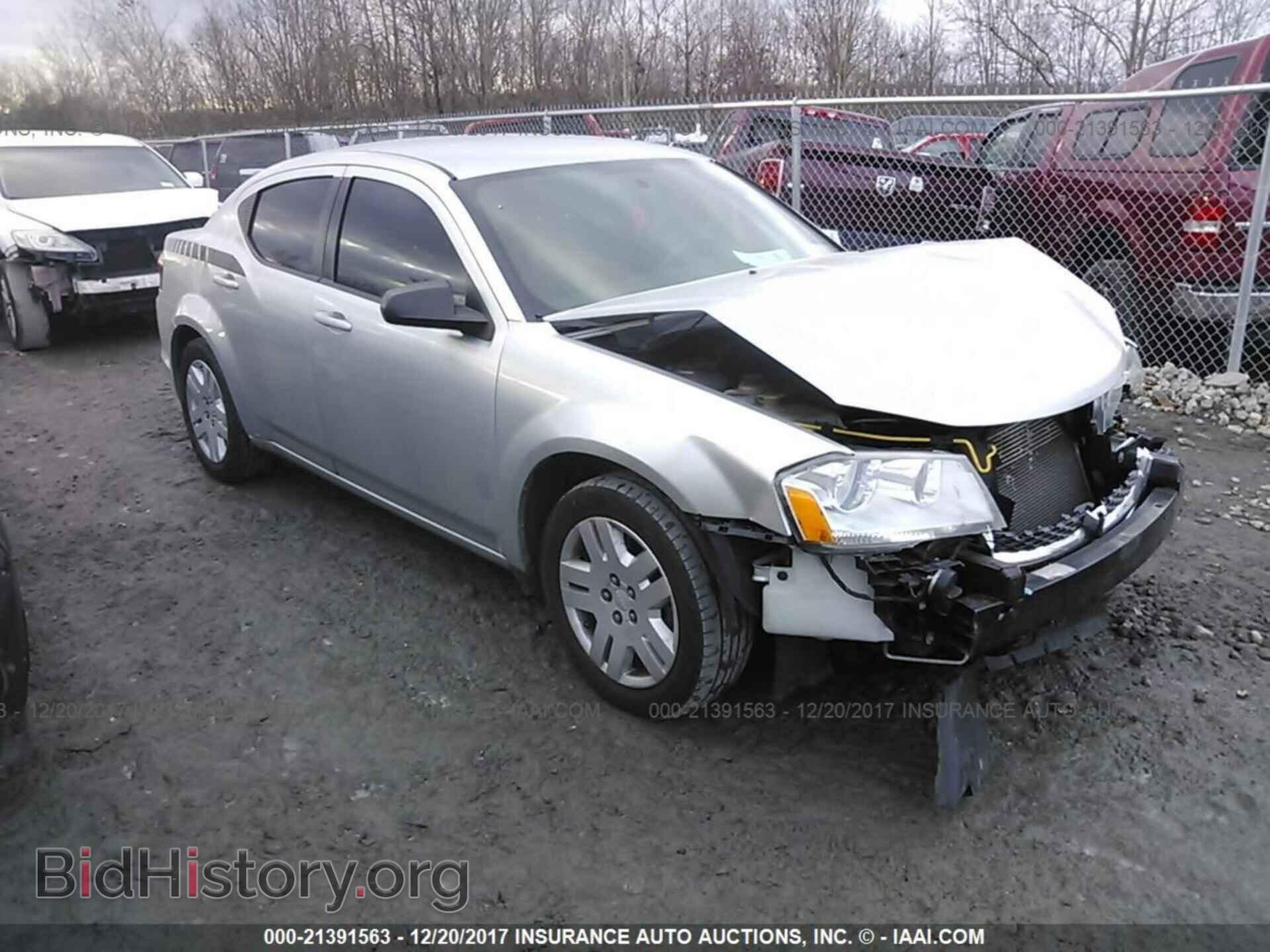 Фотография 1C3CDZAB2CN129035 - Dodge Avenger 2012