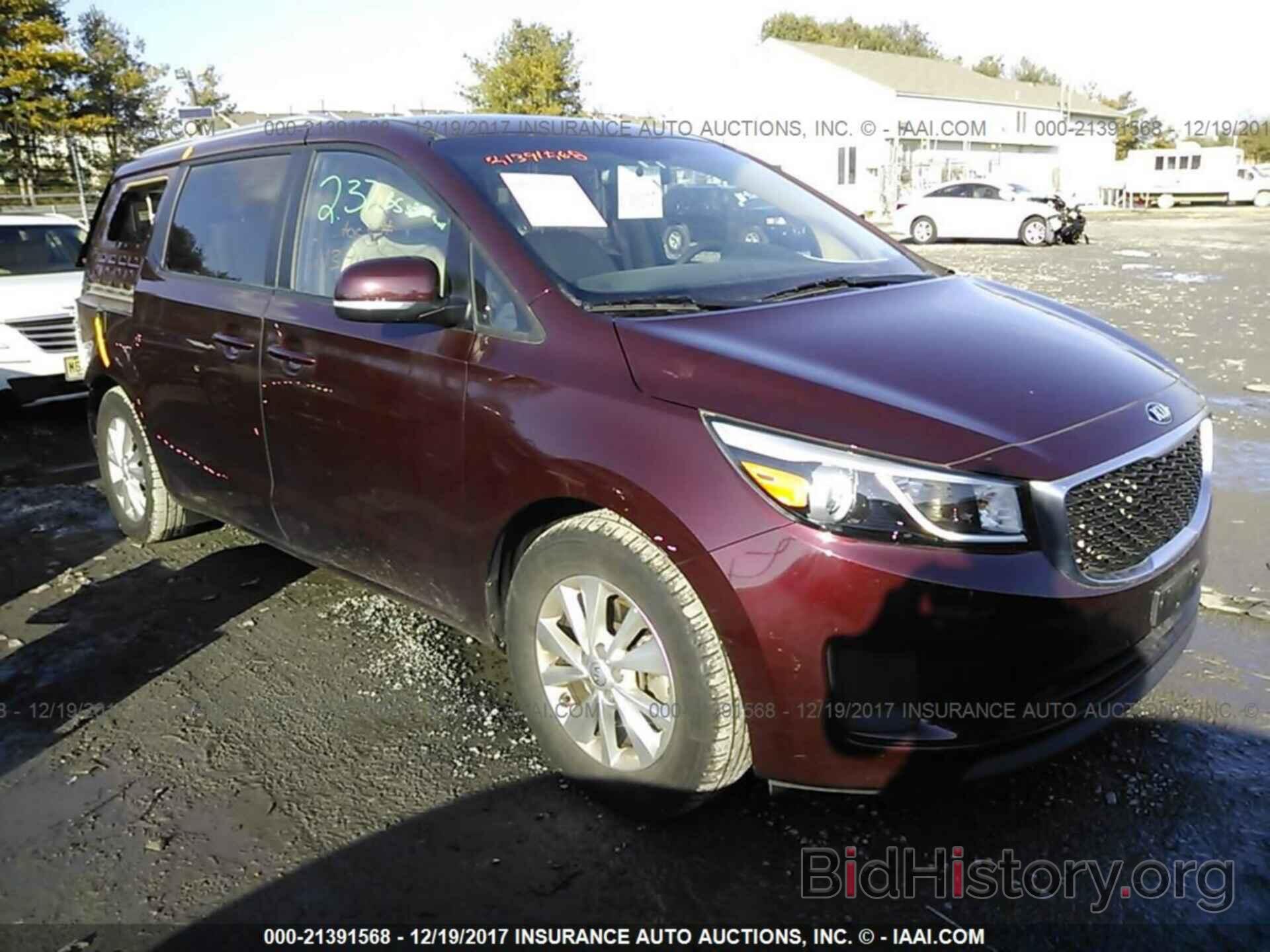 Photo KNDMB5C10G6101270 - Kia Sedona 2016