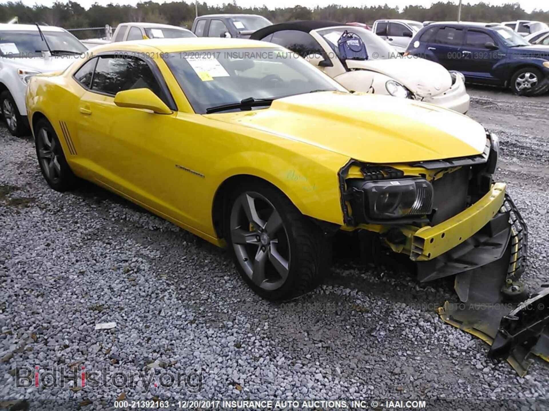 Photo 2G1FB1E38C9209535 - Chevrolet Camaro 2012