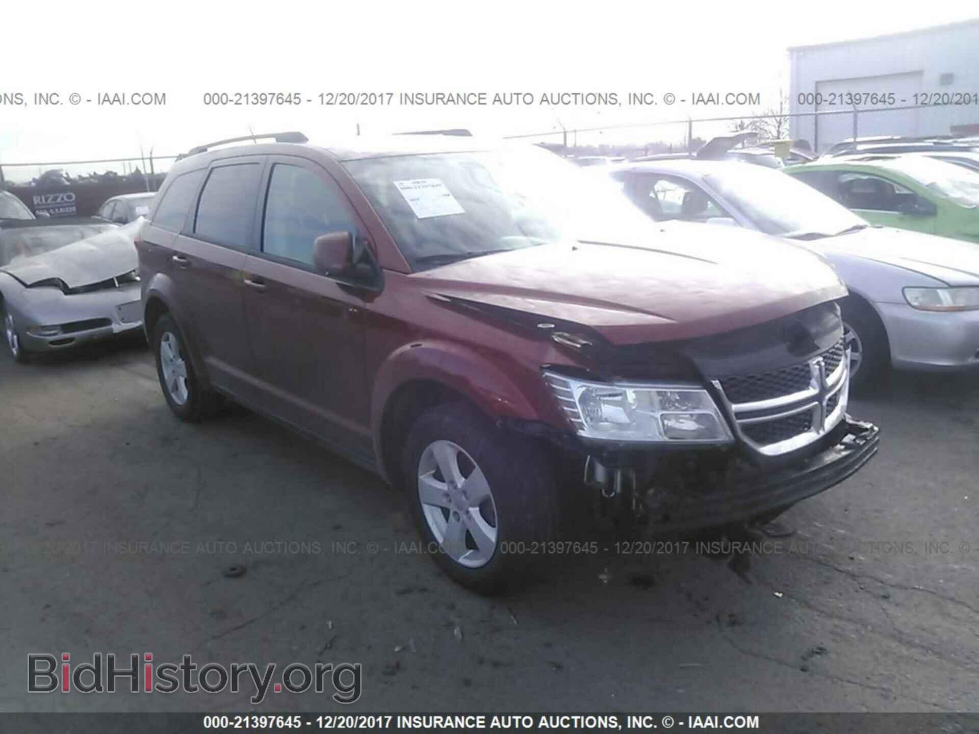 Photo 3C4PDCBGXCT391003 - DODGE JOURNEY 2012