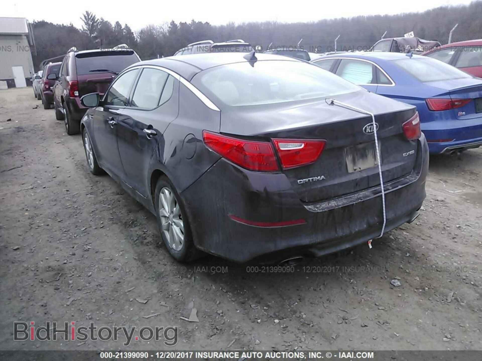 2014 Kia Optima - VIN: 5XXGN4A74EG272298 - Фото 3