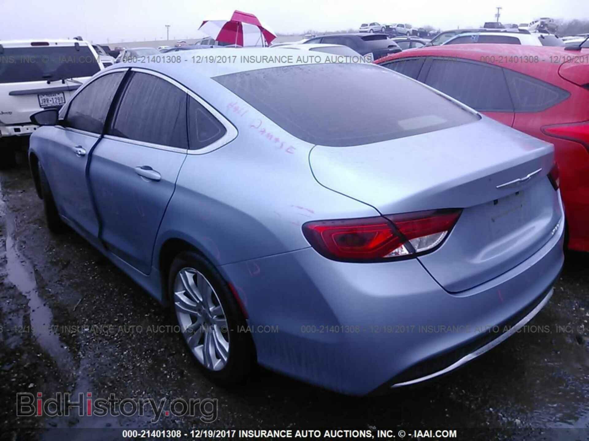 2015 Chrysler 200 - VIN: 1C3CCCABXFN662965 - Фото 3