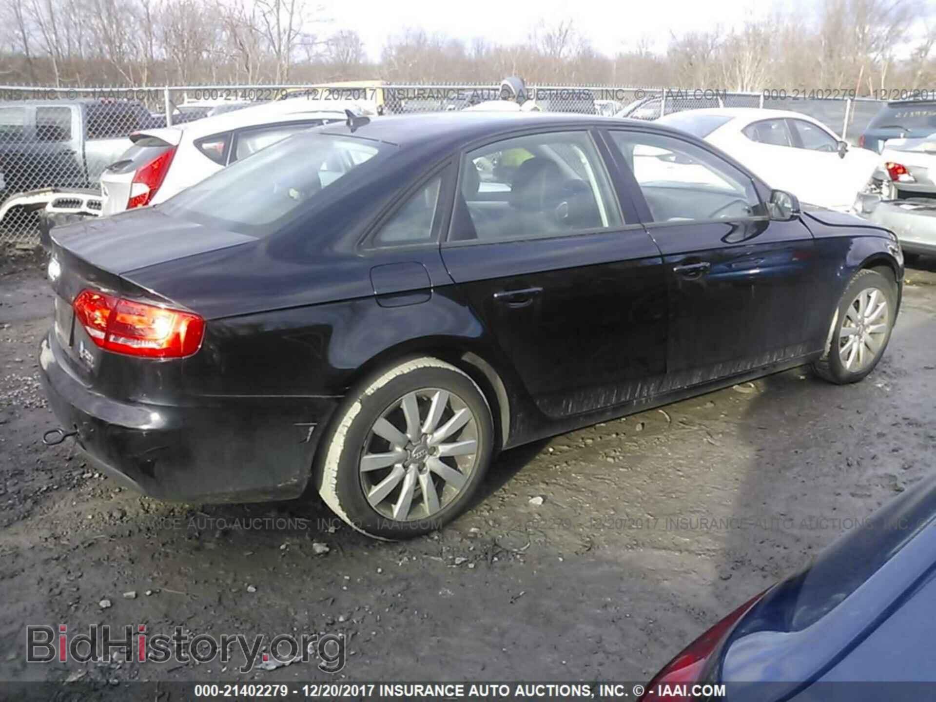 2012 Audi A4 - VIN: WAUBFAFL3CN010282 - Photo 4