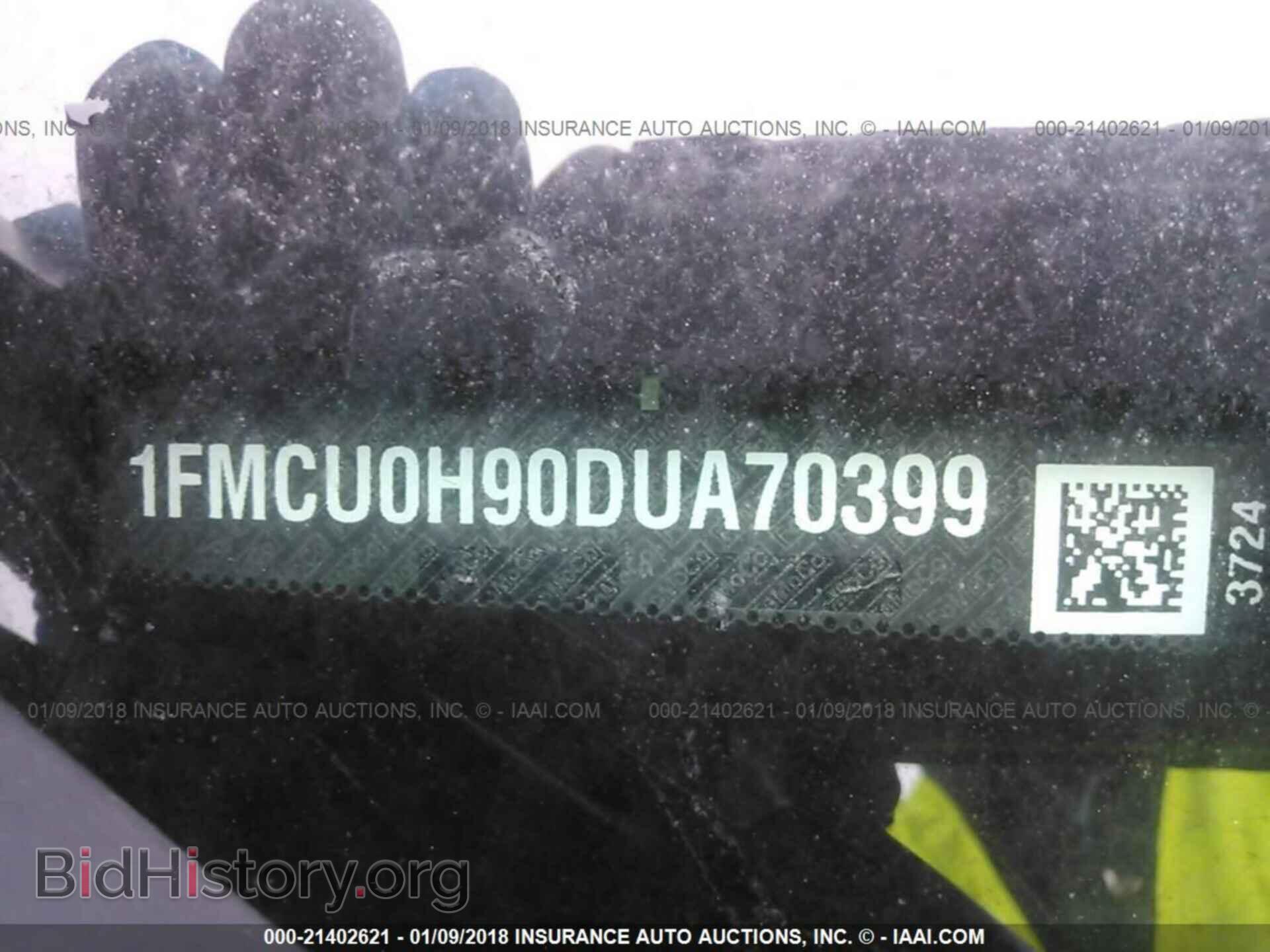 2013 Ford Escape - VIN: 1FMCU0H90DUA70399 - Фото 9
