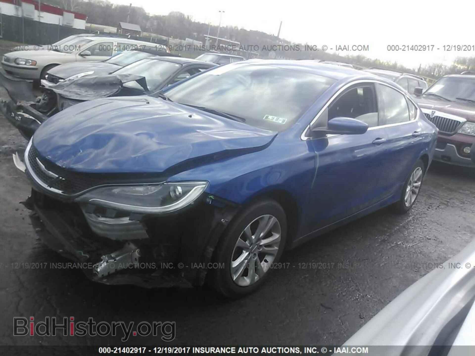 2015 Chrysler 200 - VIN: 1C3CCCAB9FN687095 - Фото 2