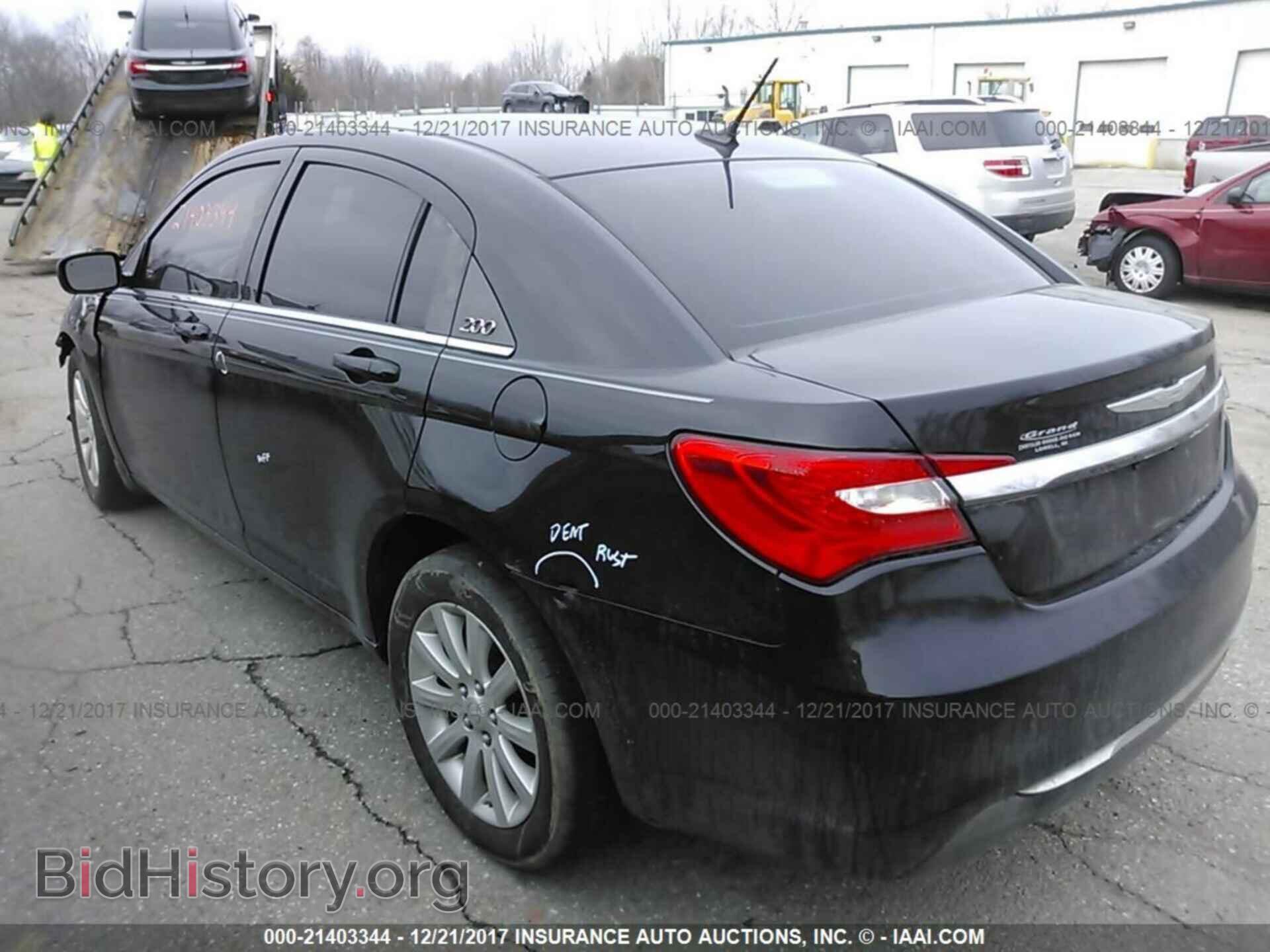 2012 Chrysler 200 - VIN: 1C3CCBBBXCN105221 - Photo 3