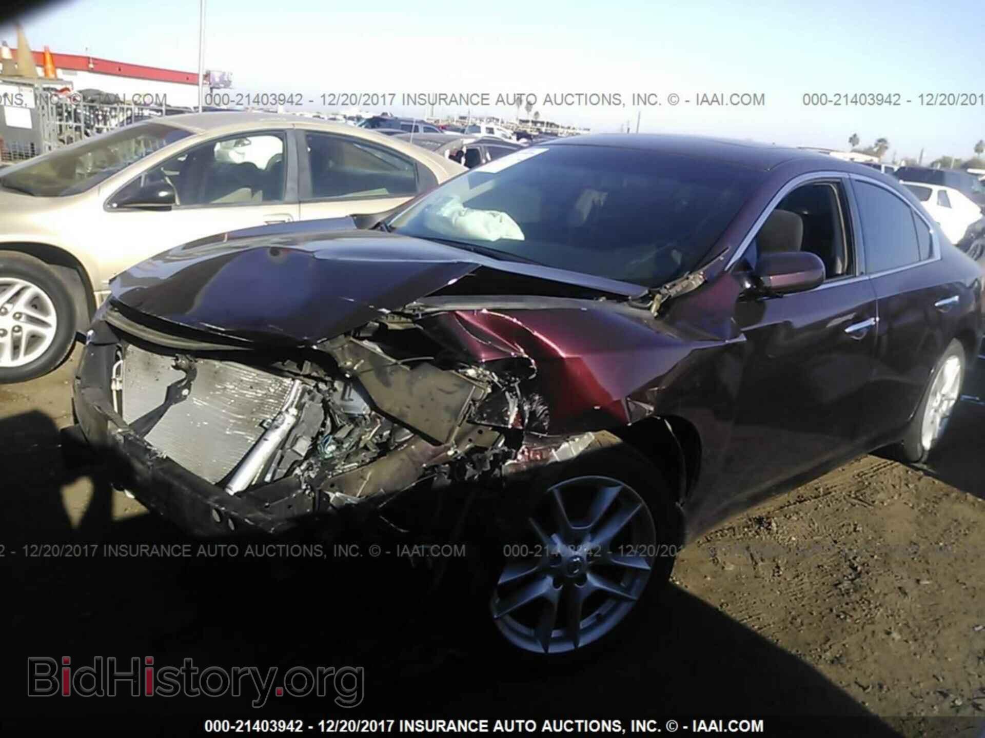 2014 Nissan Maxima - VIN: 1N4AA5AP9EC493568 - Фото 2