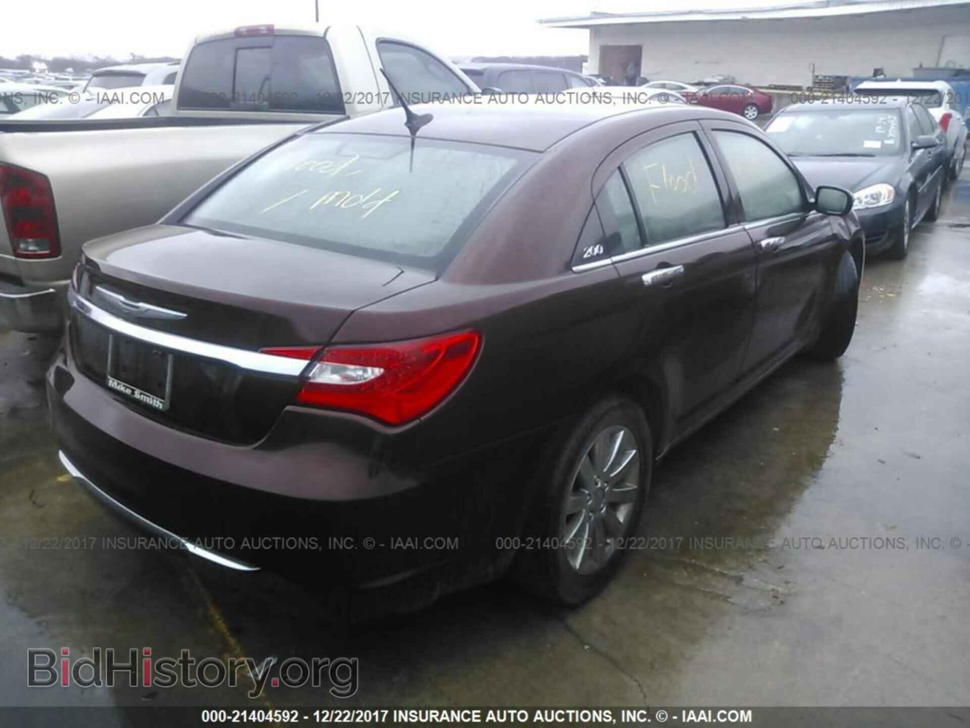 2013 Chrysler 200 - VIN: 1C3CCBBB0DN546289 - Photo 4