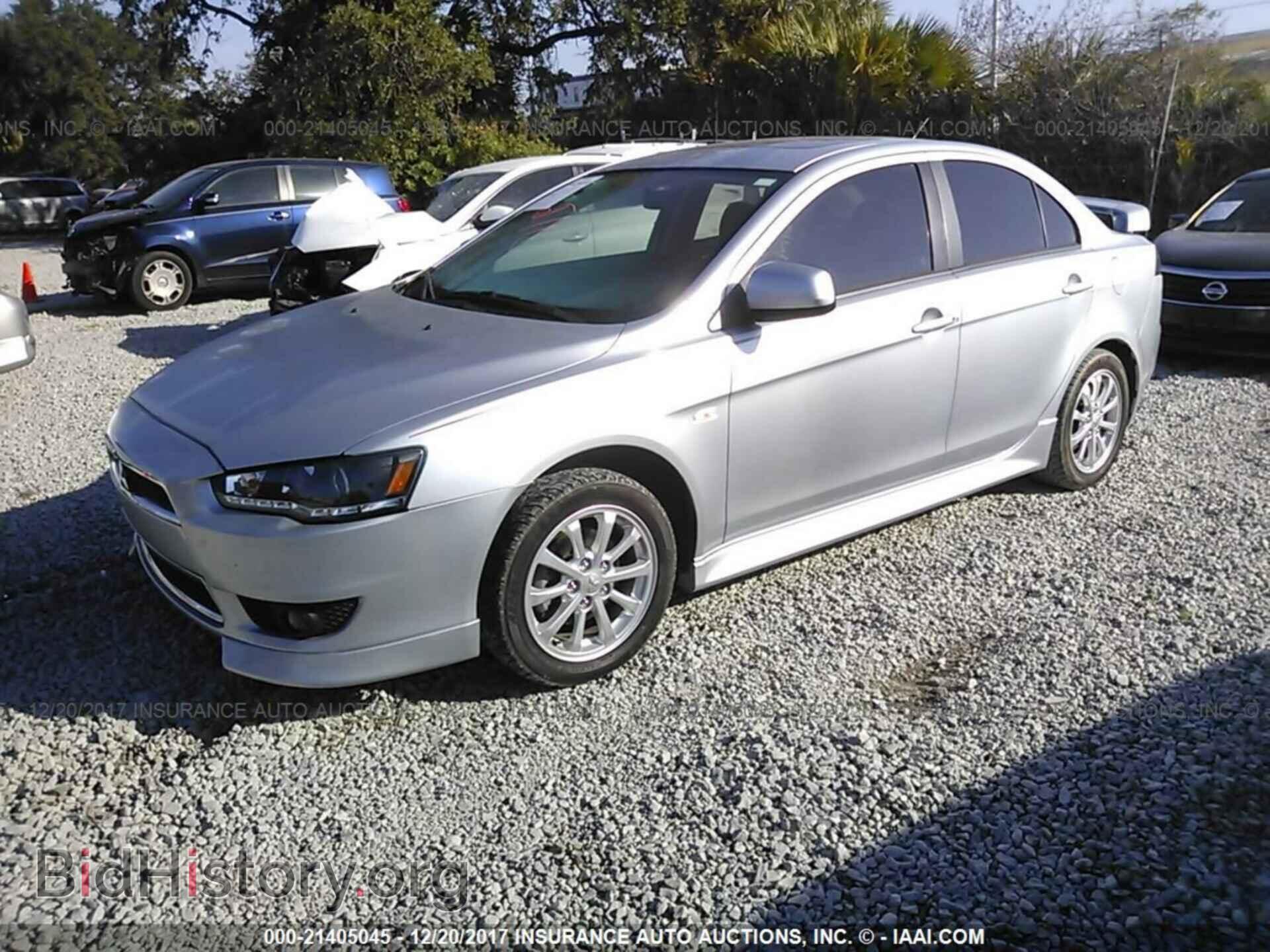 2013 Mitsubishi Lancer - VIN: JA32U2FU8DU001509 - Фото 2