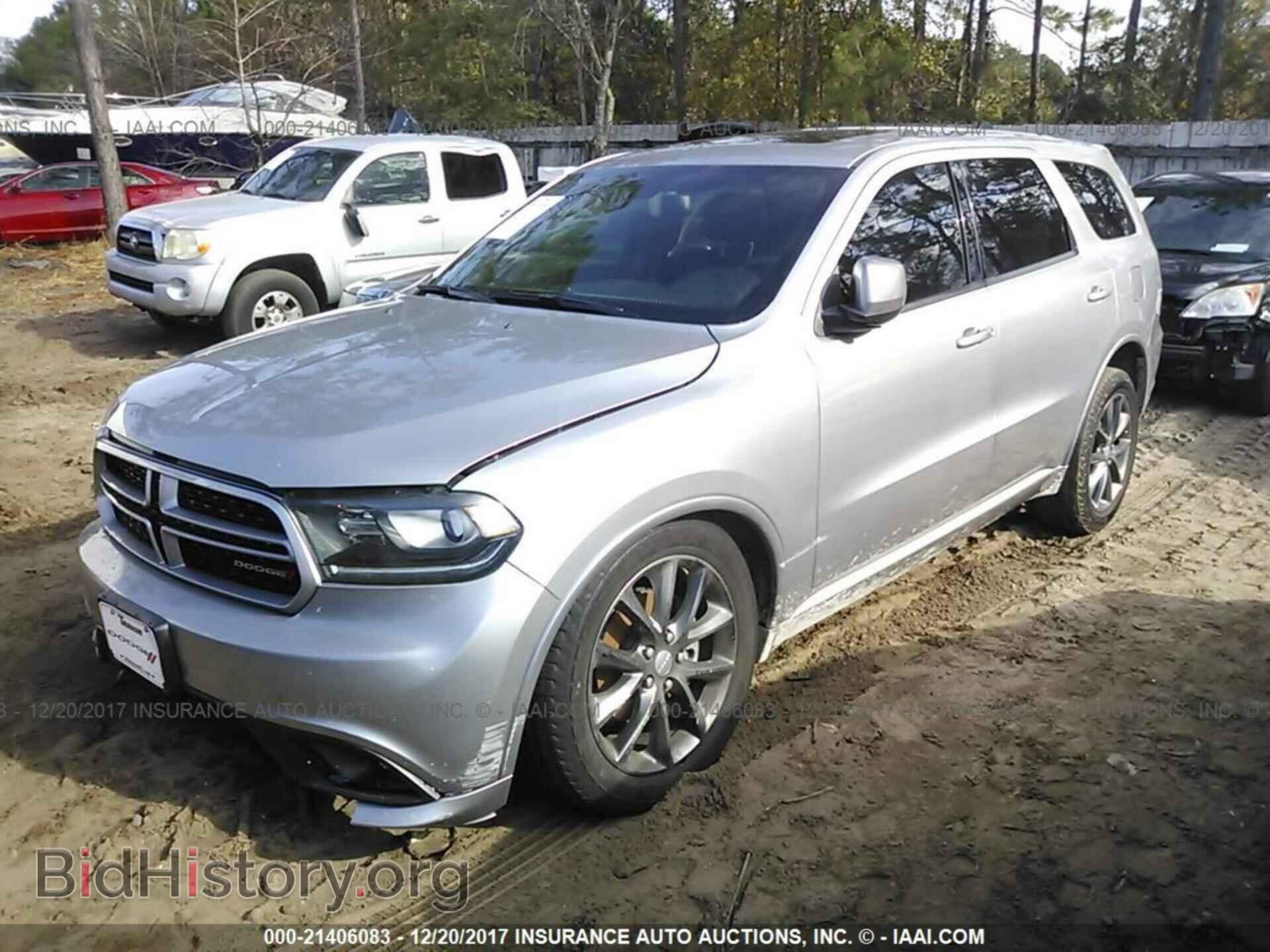 2014 Dodge Durango - VIN: 1C4RDHAG1EC344870 - Фото 2