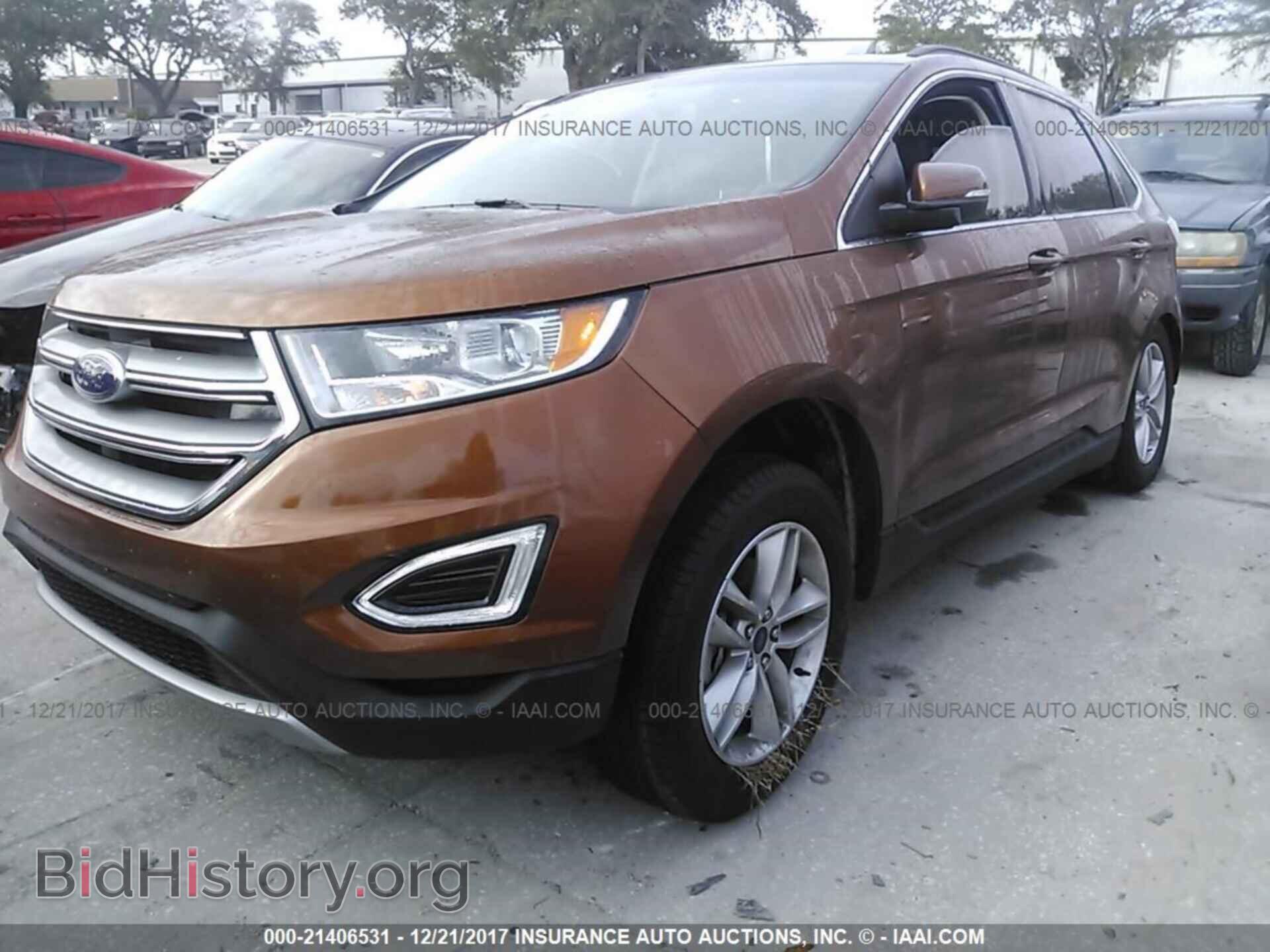 2017 Ford Edge - VIN: 2FMPK3J97HBB93227 - Фото 2