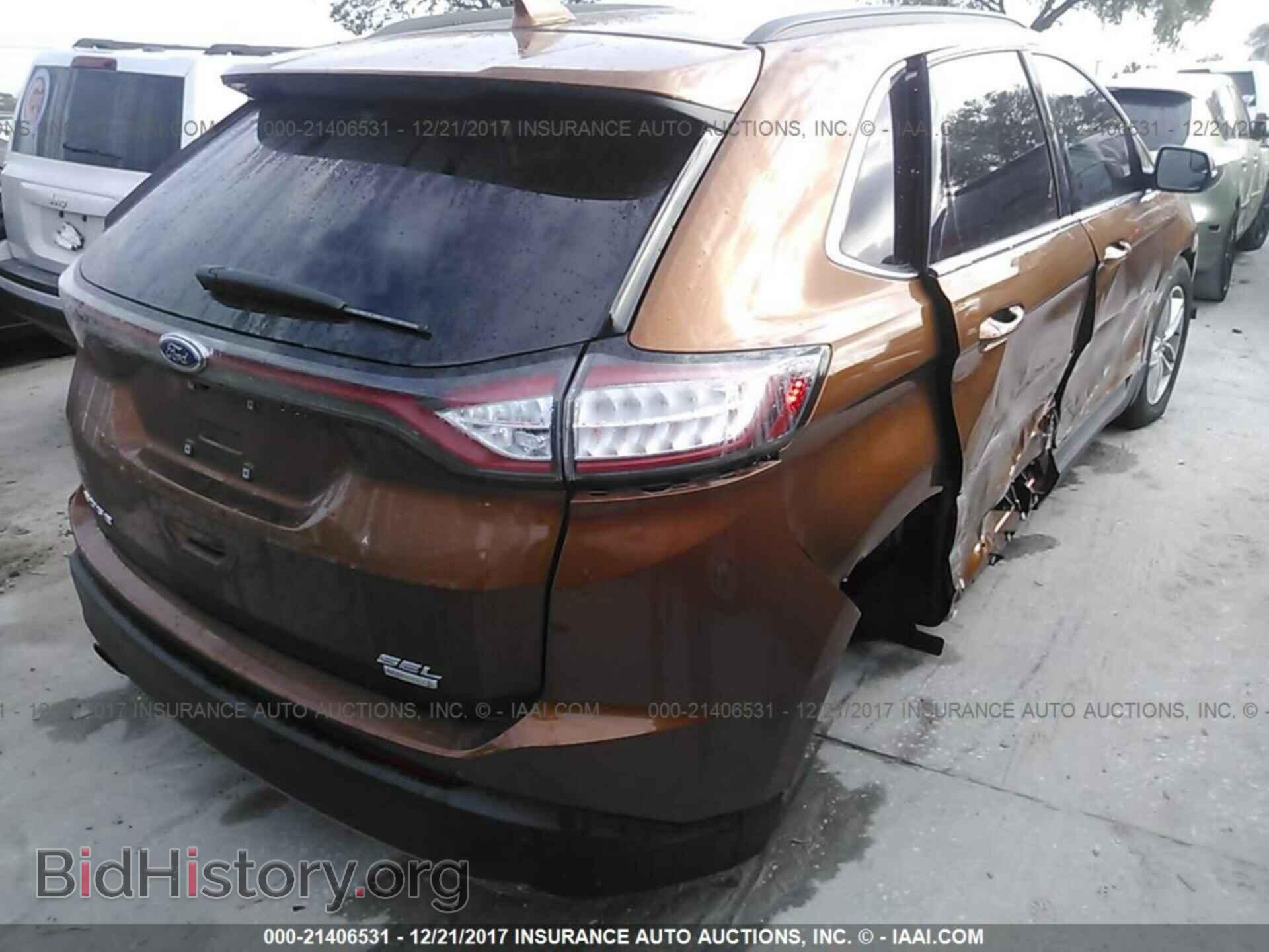 2017 Ford Edge - VIN: 2FMPK3J97HBB93227 - Фото 4