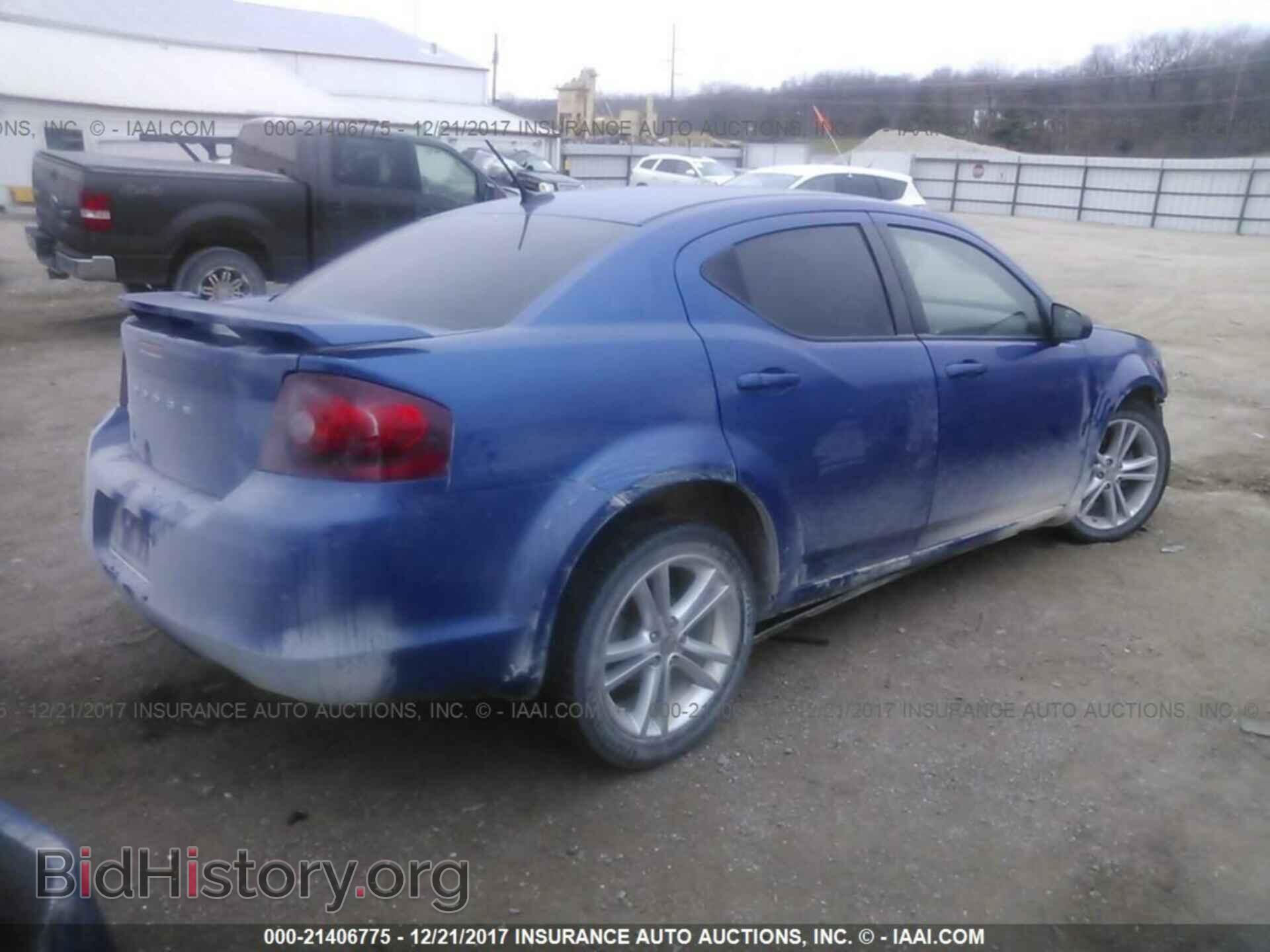 2012 Dodge Avenger - VIN: 1C3CDZAG1CN255804 - Фото 4