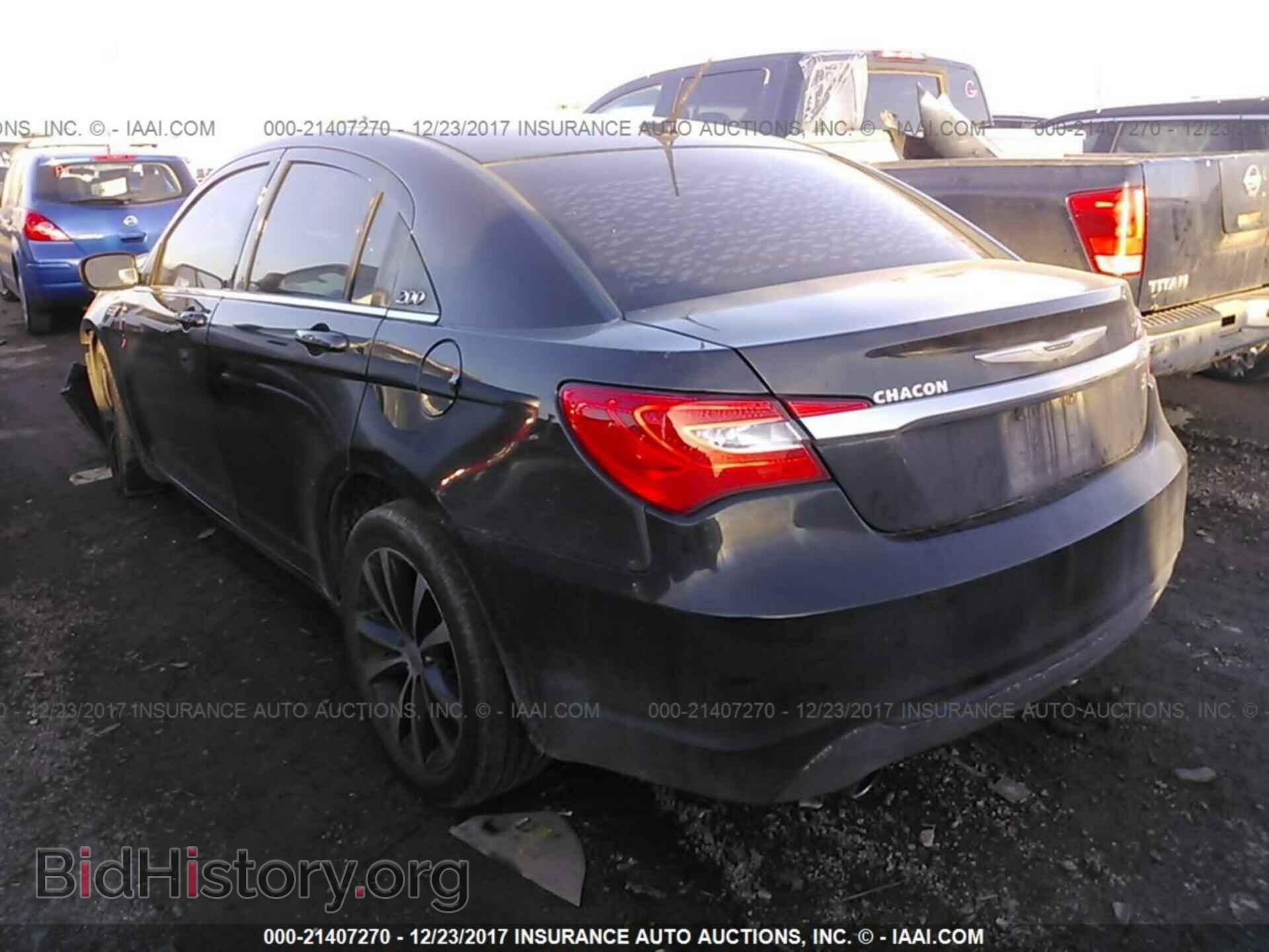 2012 Chrysler 200 - VIN: 1C3CCBHG2CN263572 - Фото 3