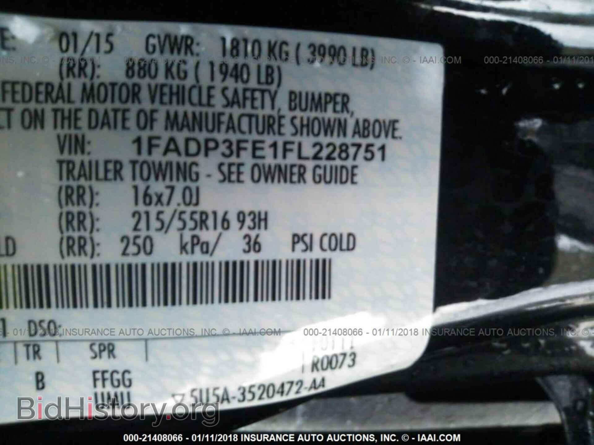 2015 Ford Focus - VIN: 1FADP3FE1FL228751 - Photo 9
