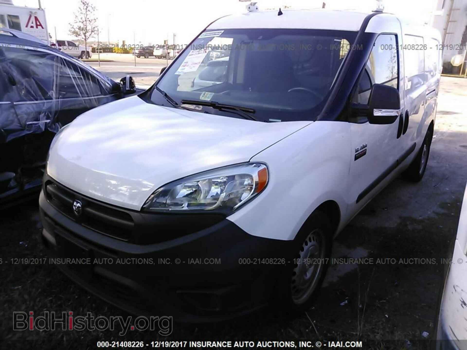 2015 Ram Promaster - VIN: ZFBERFAT3F6A14509 - Фото 2