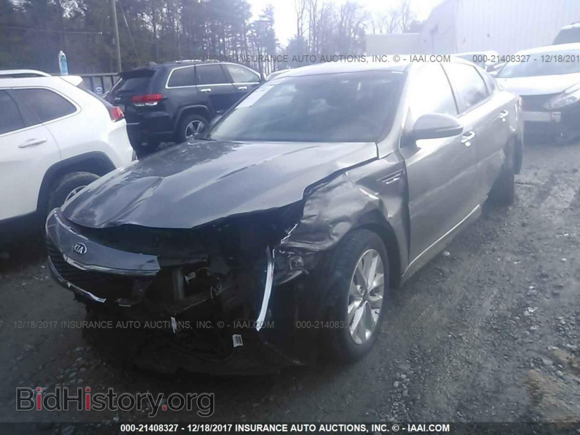 2016 Kia Optima - VIN: 5XXGT4L31GG068531 - Фото 2
