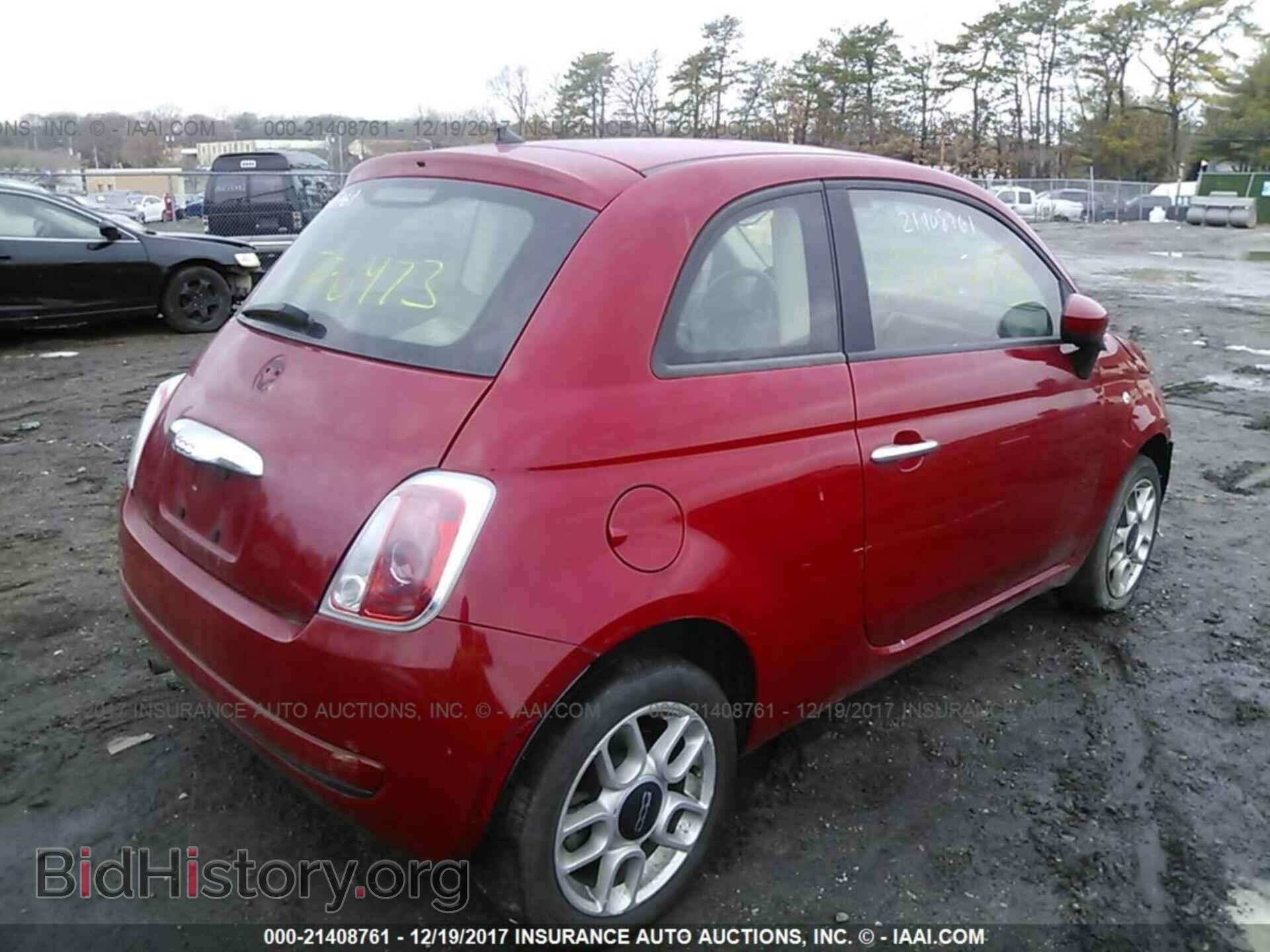 2012 Fiat 500 - VIN: 3C3CFFARXCT125448 - Фото 4