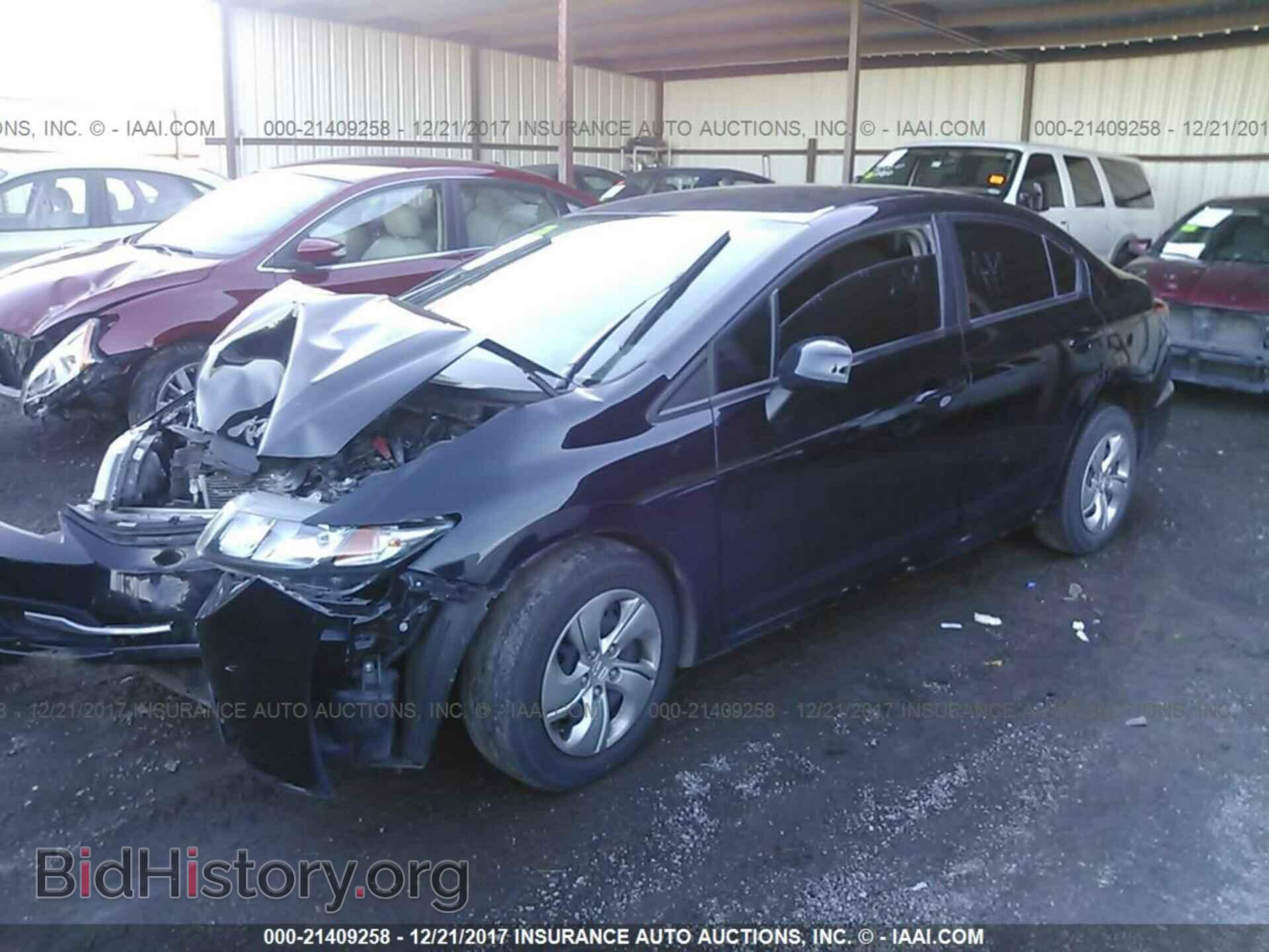 2013 Honda Civic - VIN: 2HGFB2F55DH302292 - Фото 2