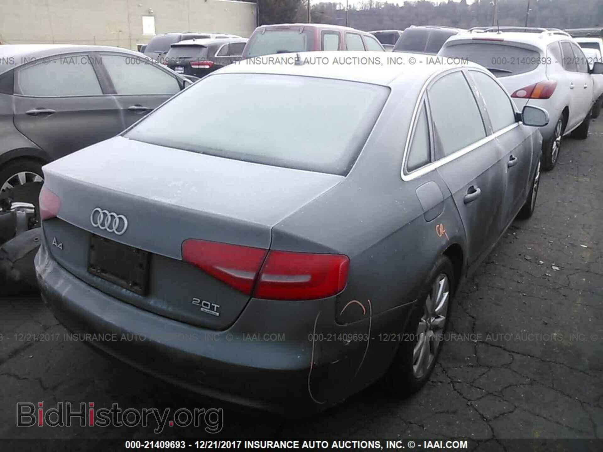 2013 Audi A4 - VIN: WAUBFAFL4DN009336 - Photo 4