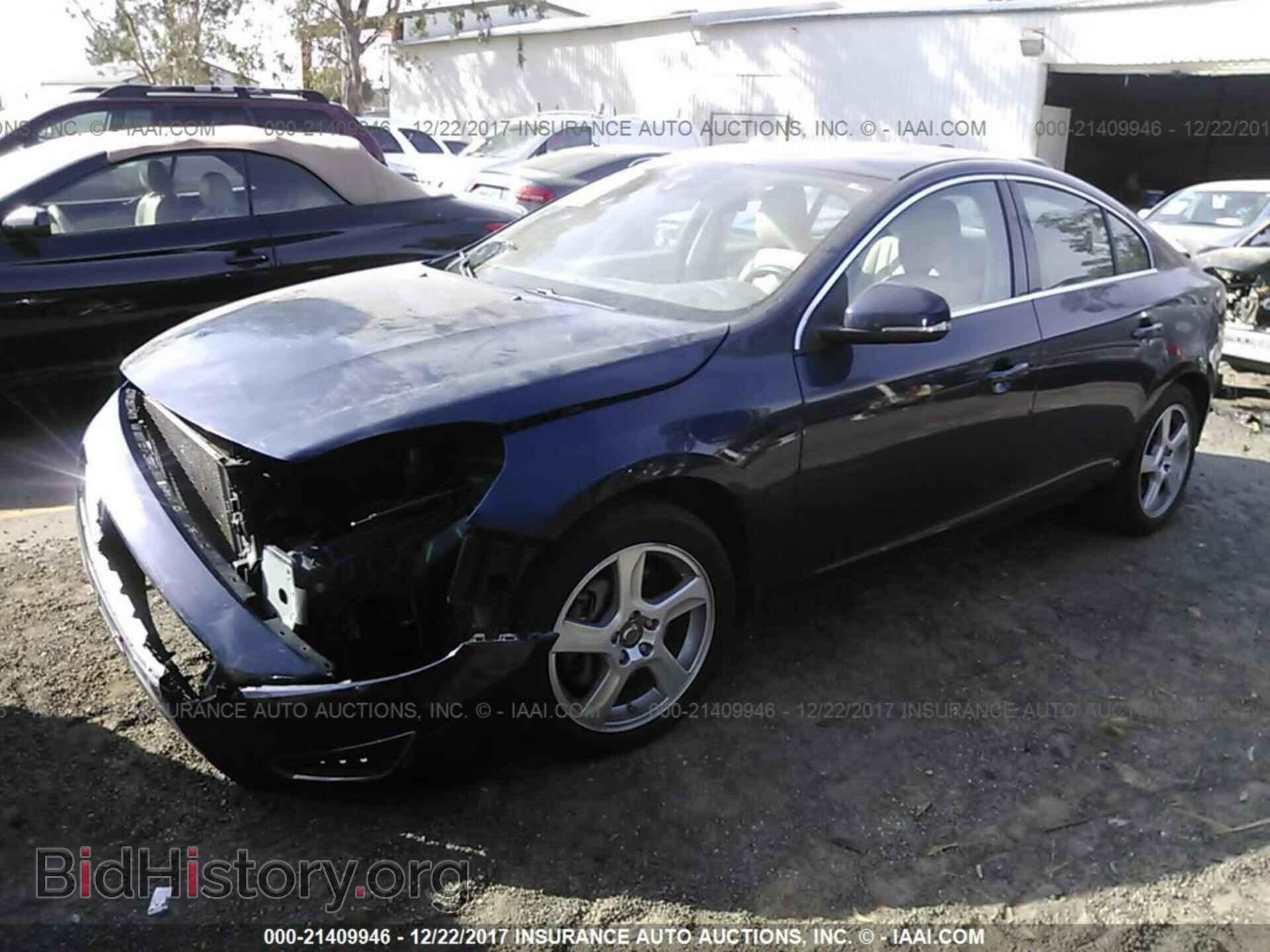 2012 Volvo S60 - VIN: YV1622FS6C2105492 - Фото 2