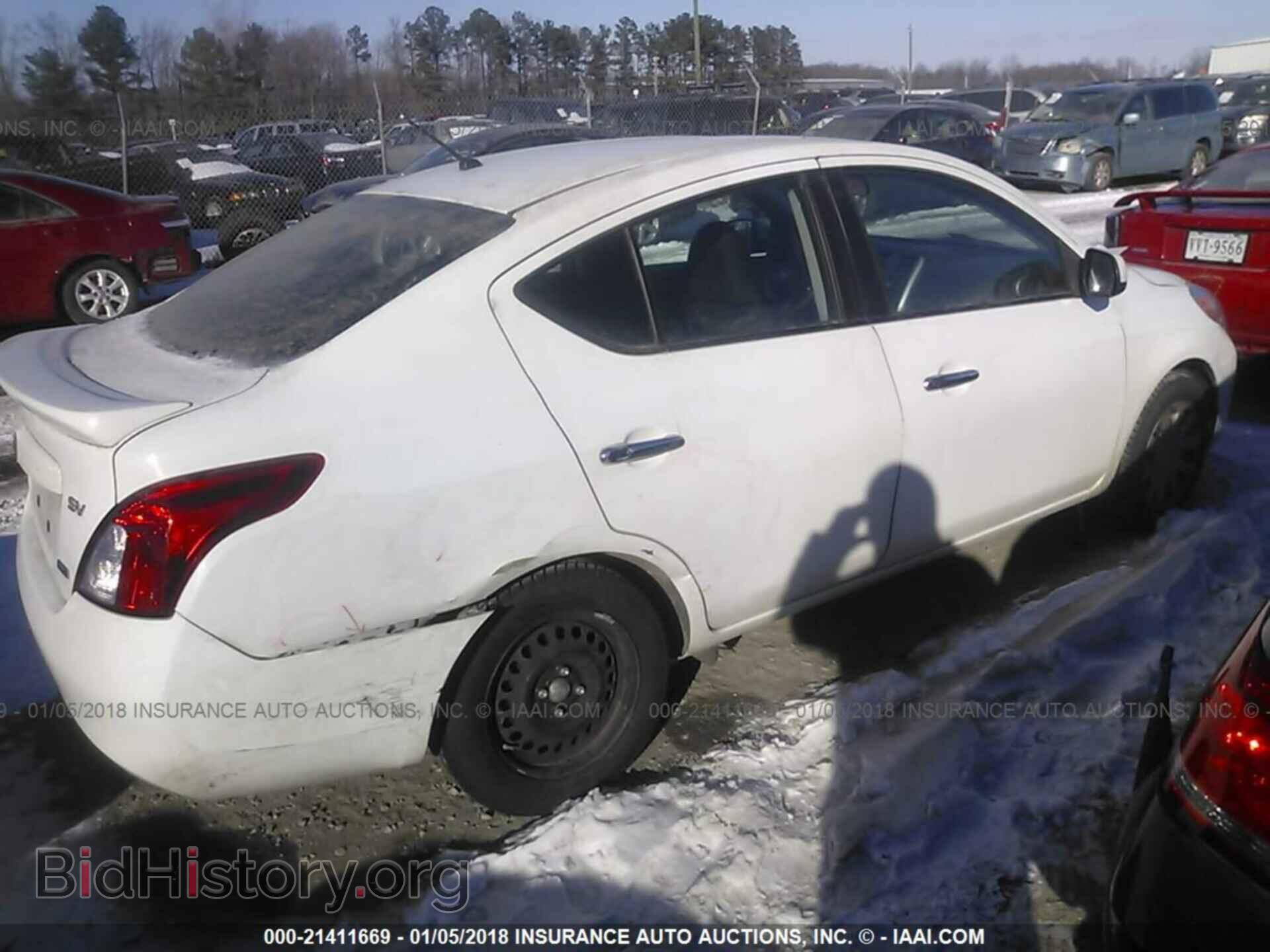 2013 Nissan Versa - VIN: 3N1CN7AP1DL868197 - Фото 4