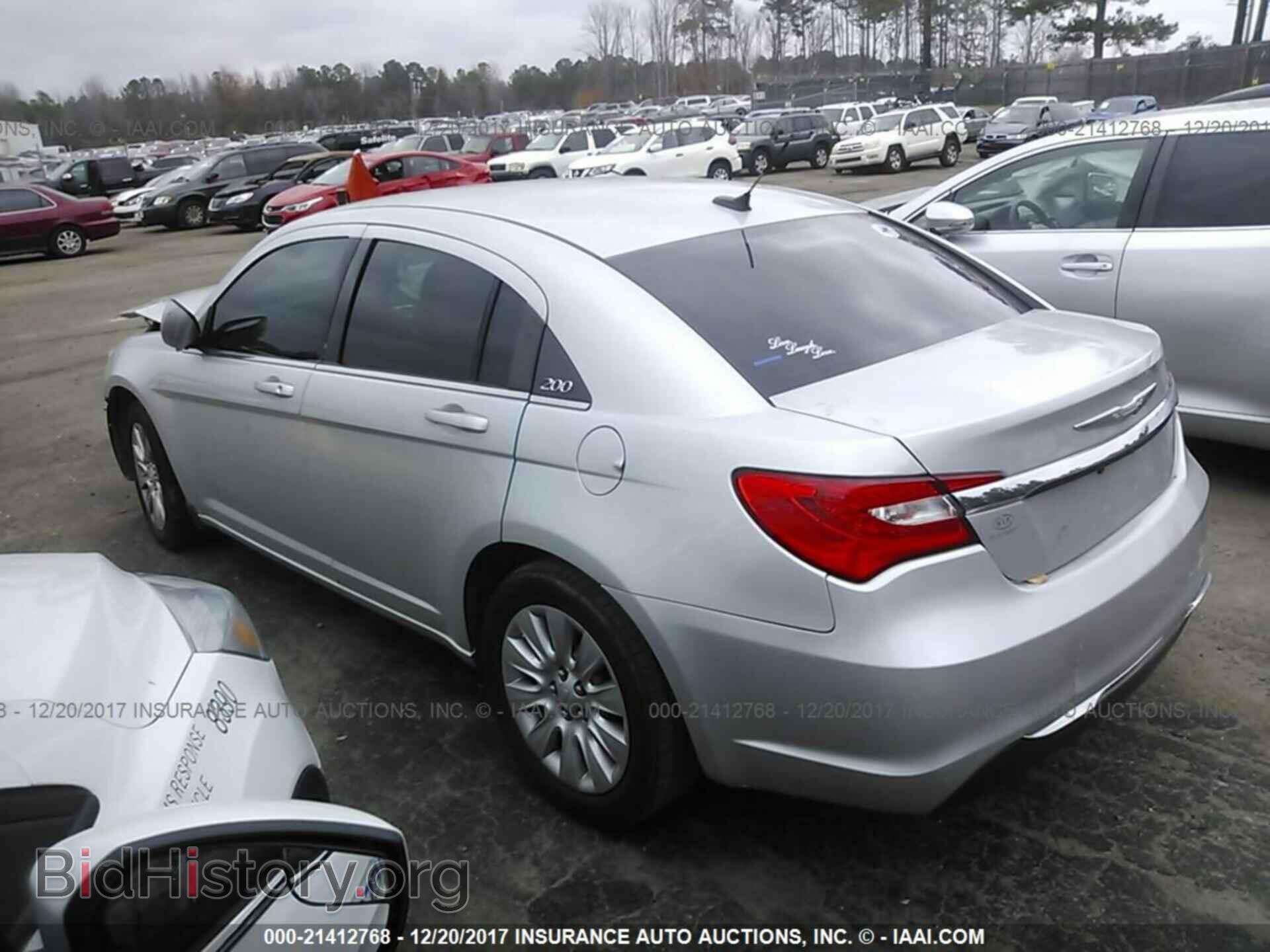 2012 Chrysler 200 - VIN: 1C3CCBAB5CN204210 - Photo 3