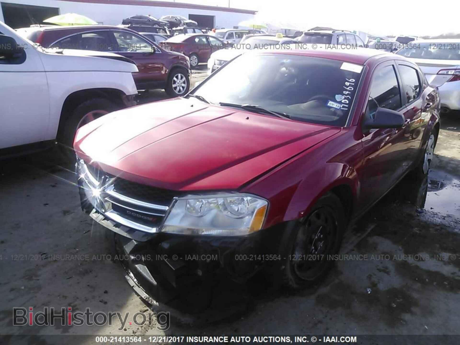 2012 Dodge Avenger - VIN: 1C3CDZABXCN270676 - Фото 2