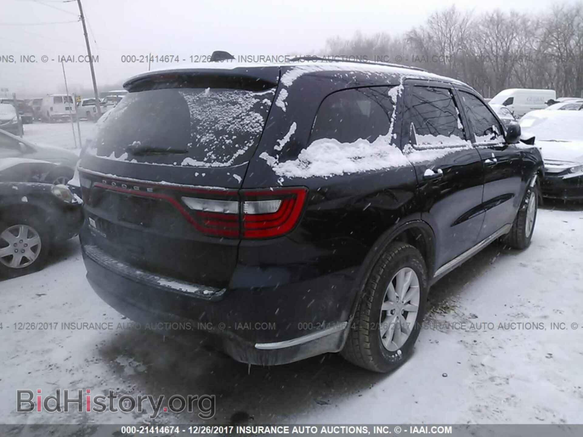 2014 Dodge Durango - VIN: 1C4RDJAGXEC495195 - Фото 4
