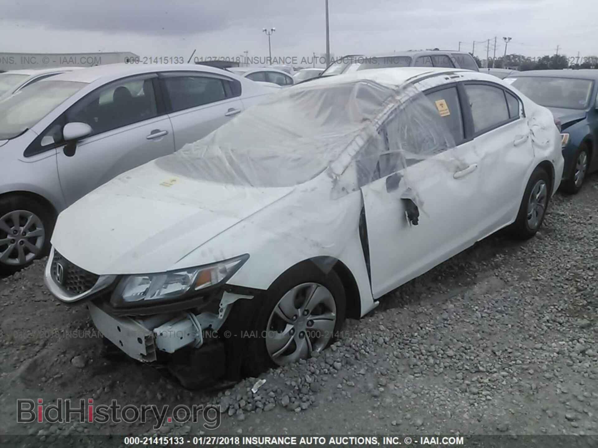 2014 Honda Civic - VIN: 19XFB2F51EE003829 - Фото 2