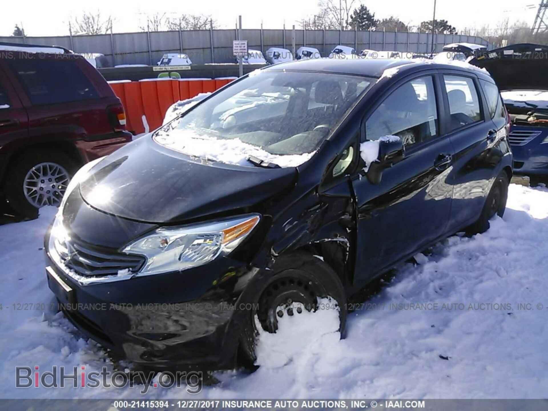 2014 Nissan Versa note - VIN: 3N1CE2CP5EL414147 - Фото 2