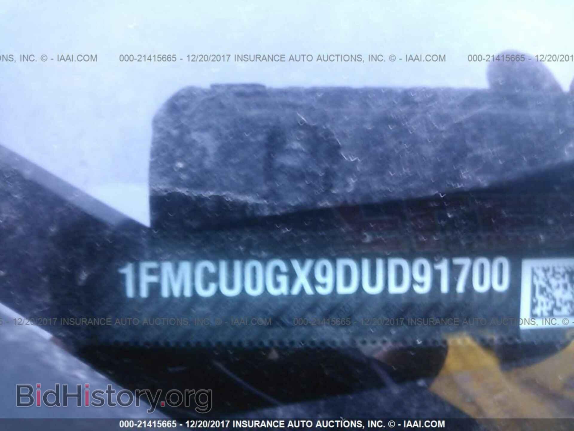 2013 Ford Escape - VIN: 1FMCU0GX9DUD91700 - Фото 9