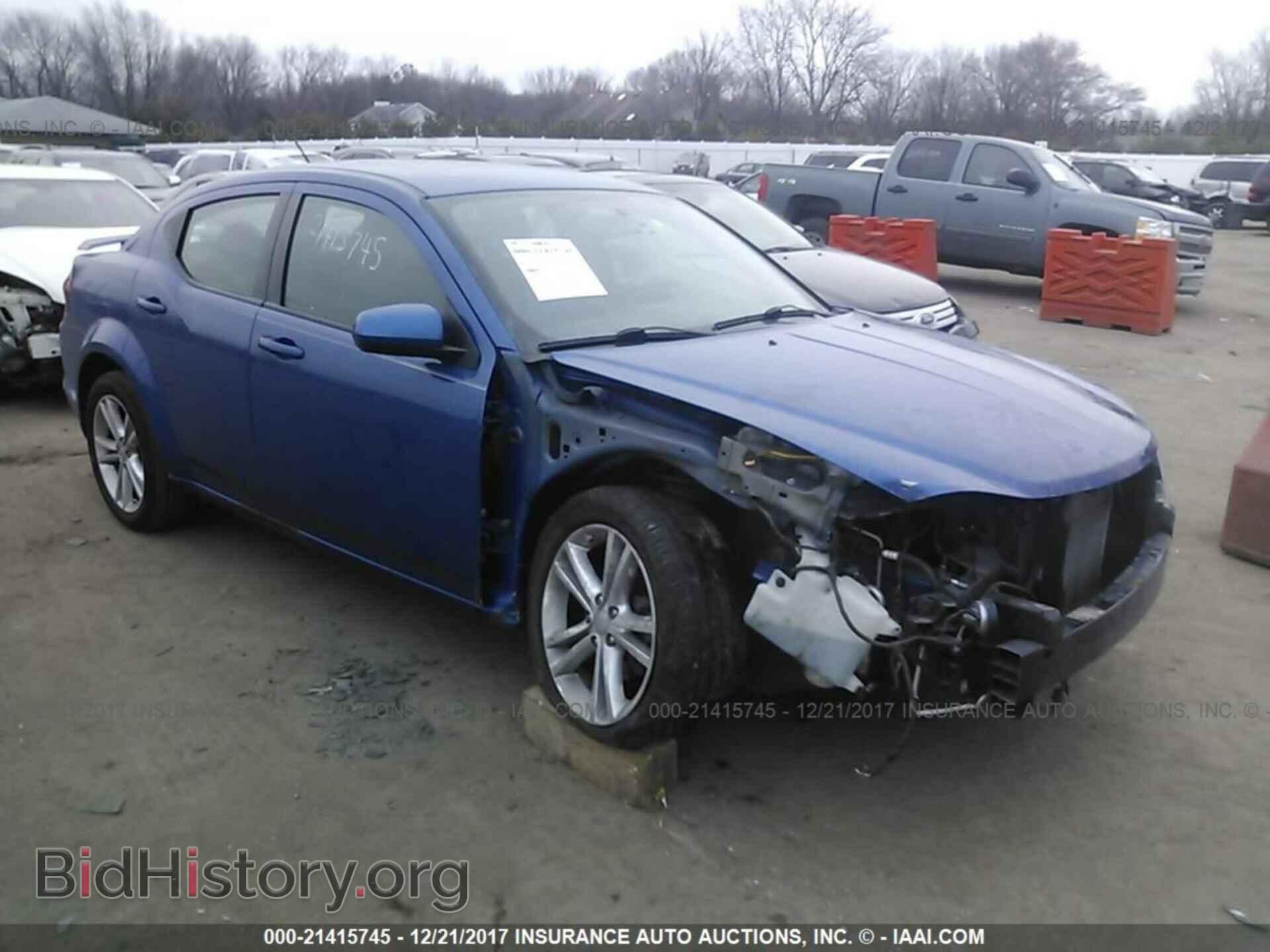 Фотография 1C3CDZCB5DN611156 - Dodge Avenger 2013