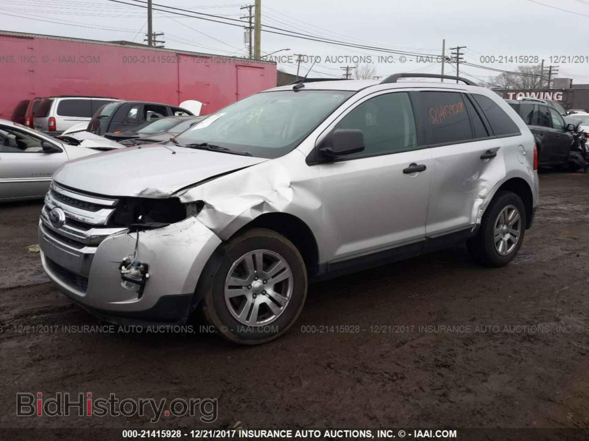 2011 Ford Edge - VIN: 2FMDK3GC6BBA60343 - Фото 2