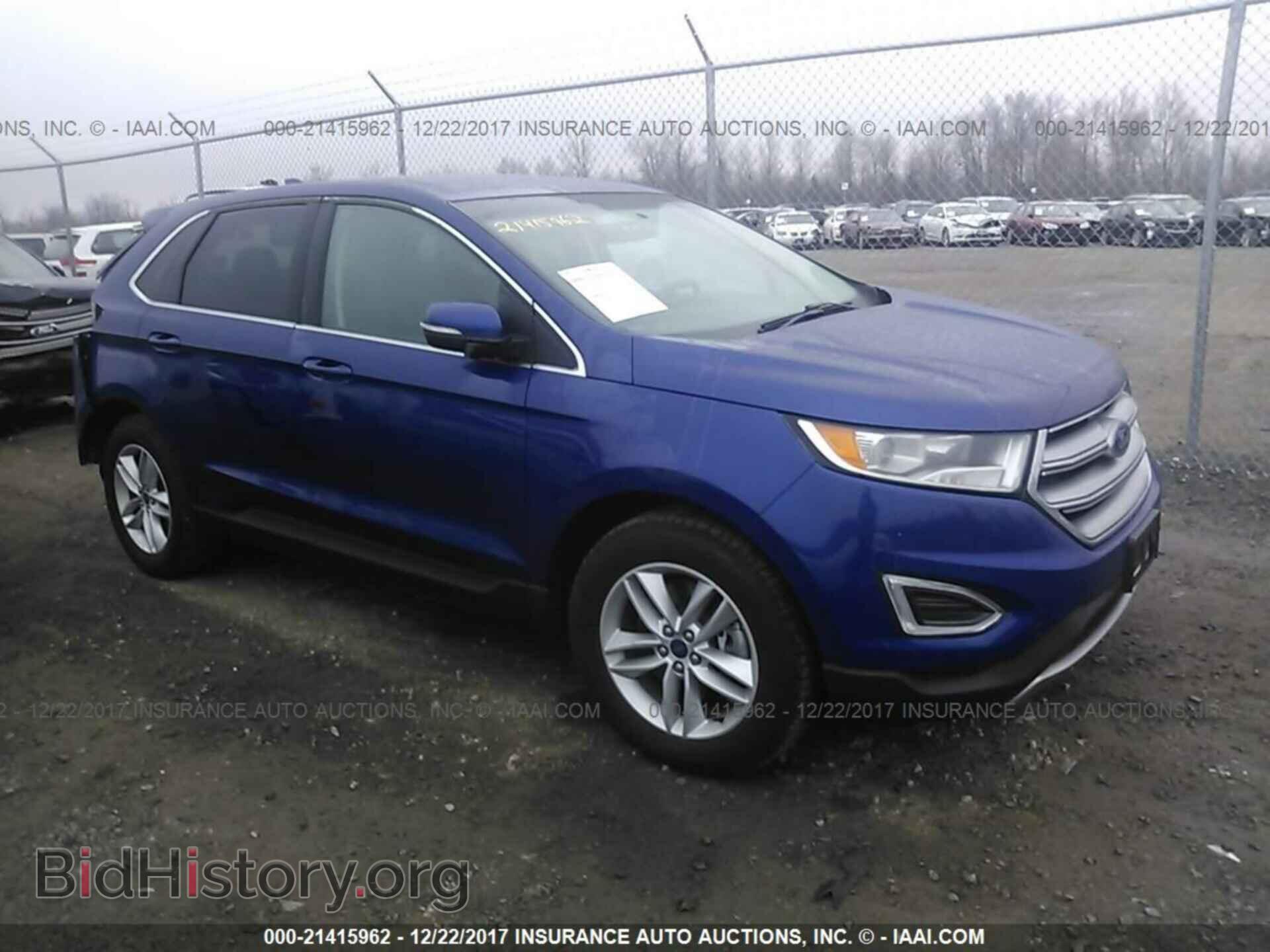 Фотография 2FMTK4J89FBB21681 - Ford Edge 2015