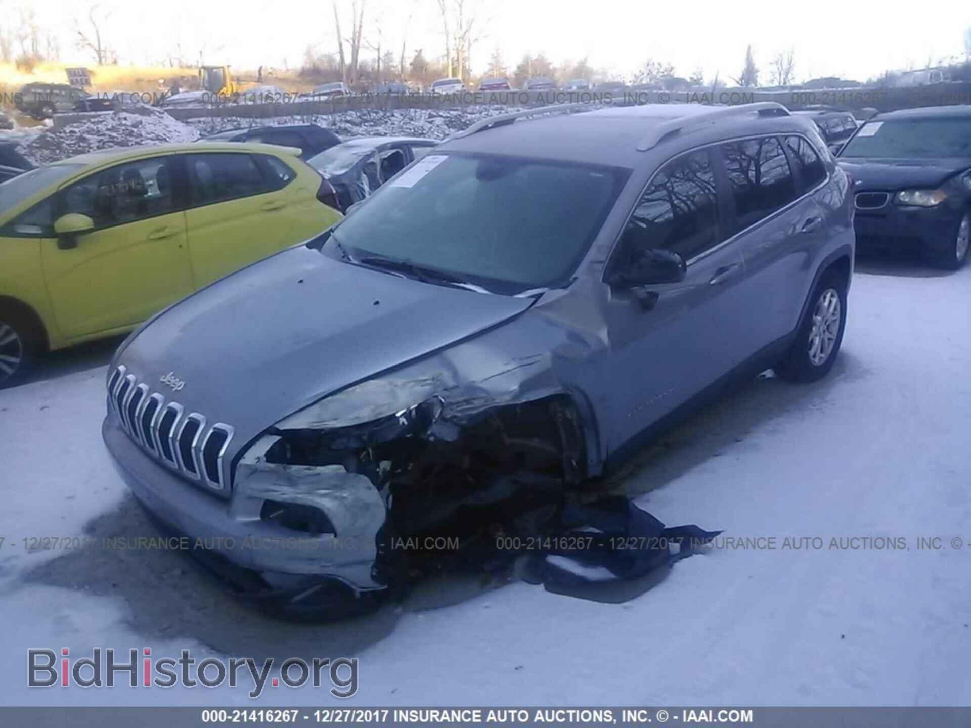 2014 Jeep Cherokee - VIN: 1C4PJMCB8EW128166 - Фото 2