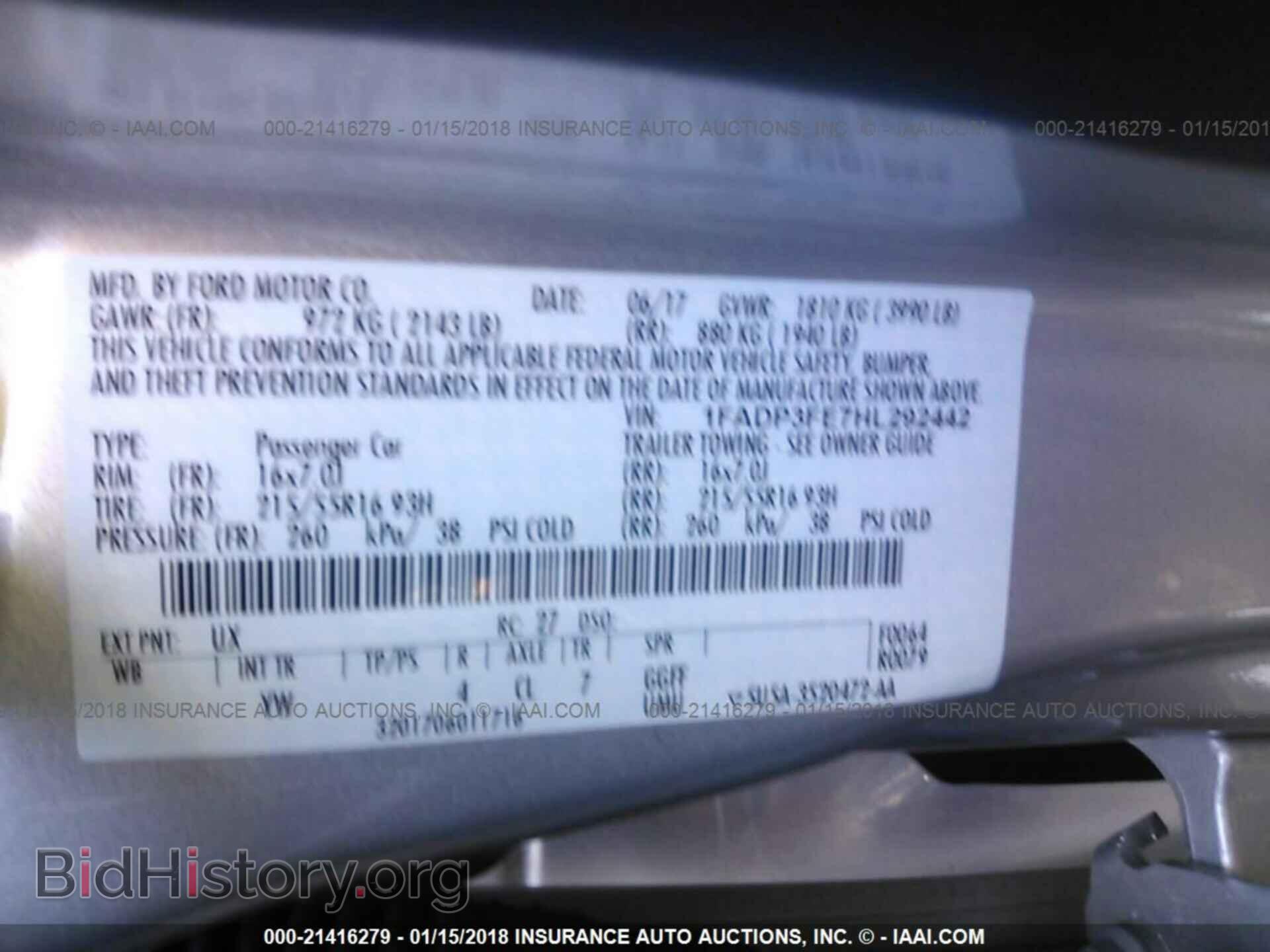 2017 Ford Focus - VIN: 1FADP3FE7HL292442 - Photo 9