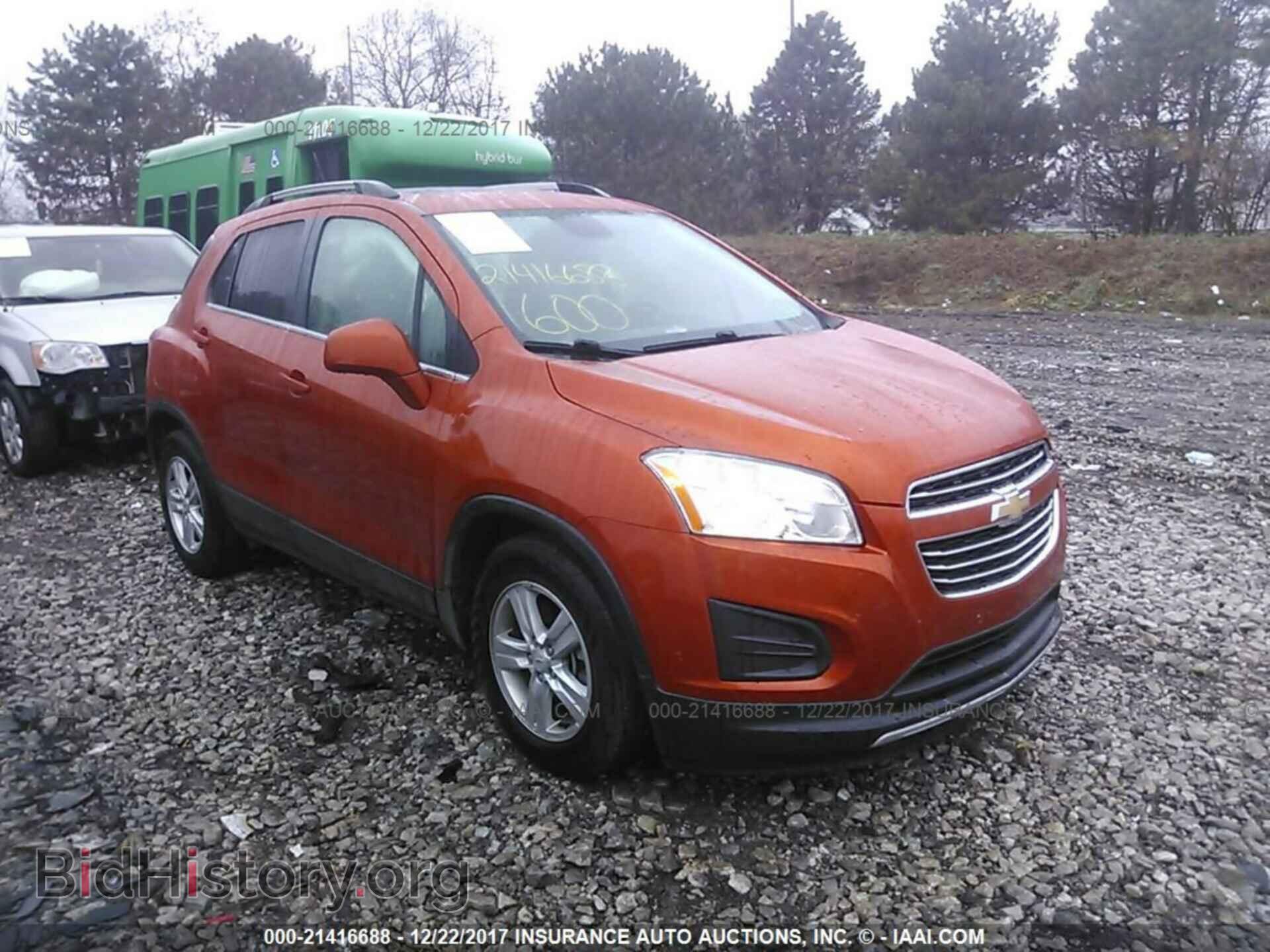 Фотография KL7CJLSBXFB241830 - Chevrolet Trax 2015