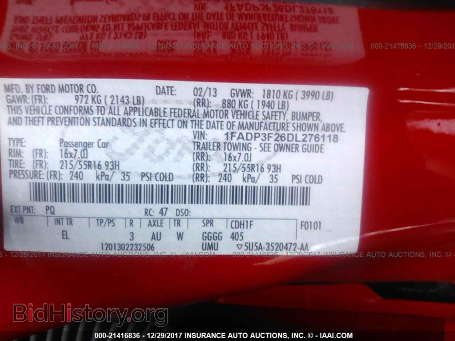 2013 Ford Focus - VIN: 1FADP3F26DL276118 - Photo 9