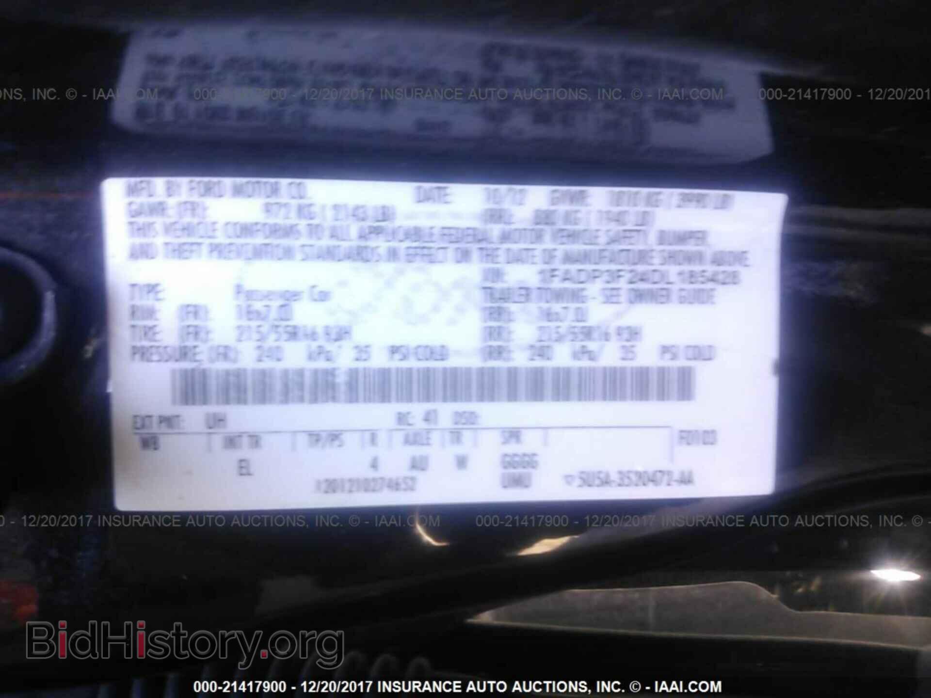 2013 Ford Focus - VIN: 1FADP3F24DL185428 - Фото 9