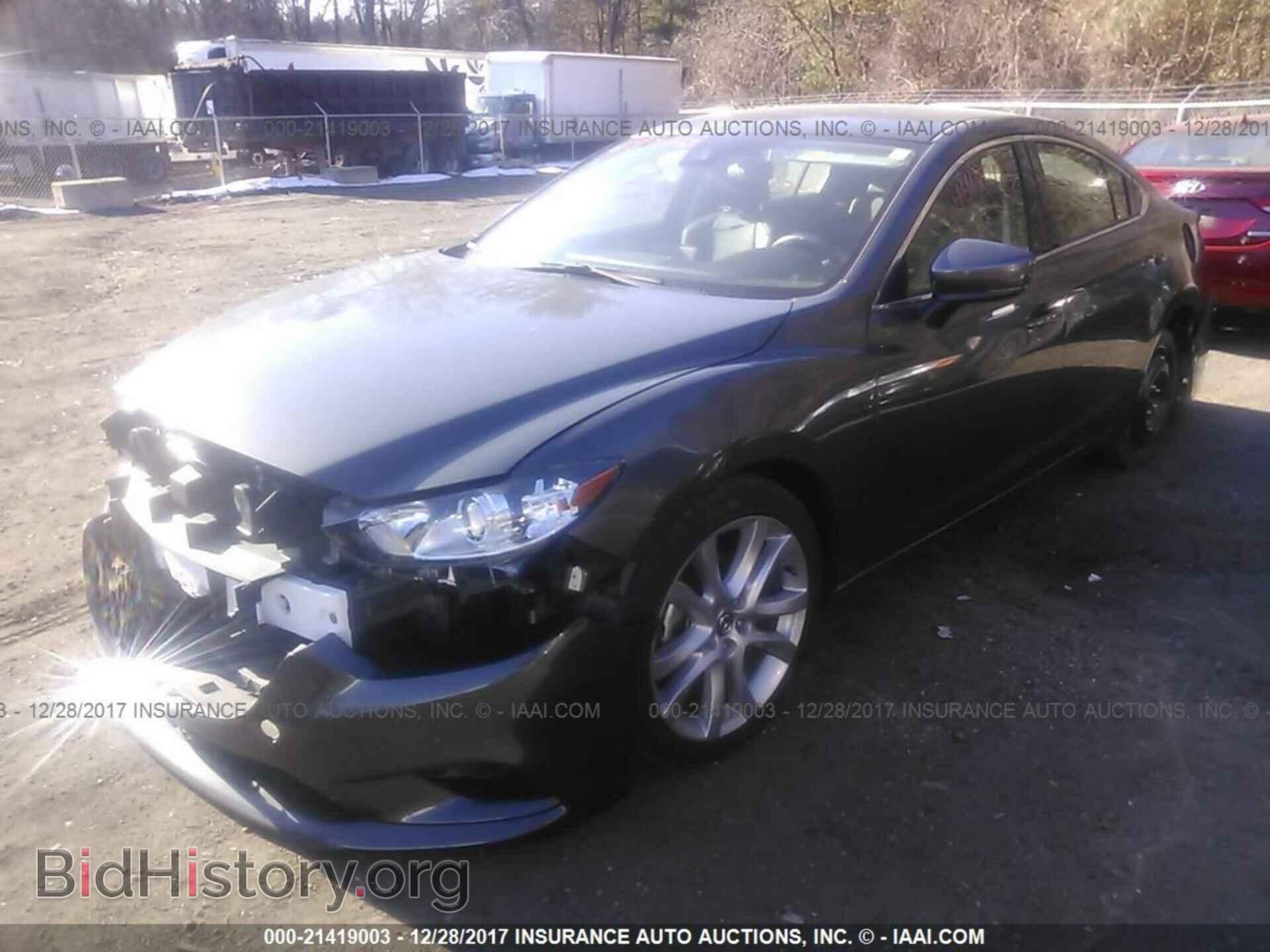 2017 Mazda 6 - VIN: JM1GL1V52H1125877 - Фото 2