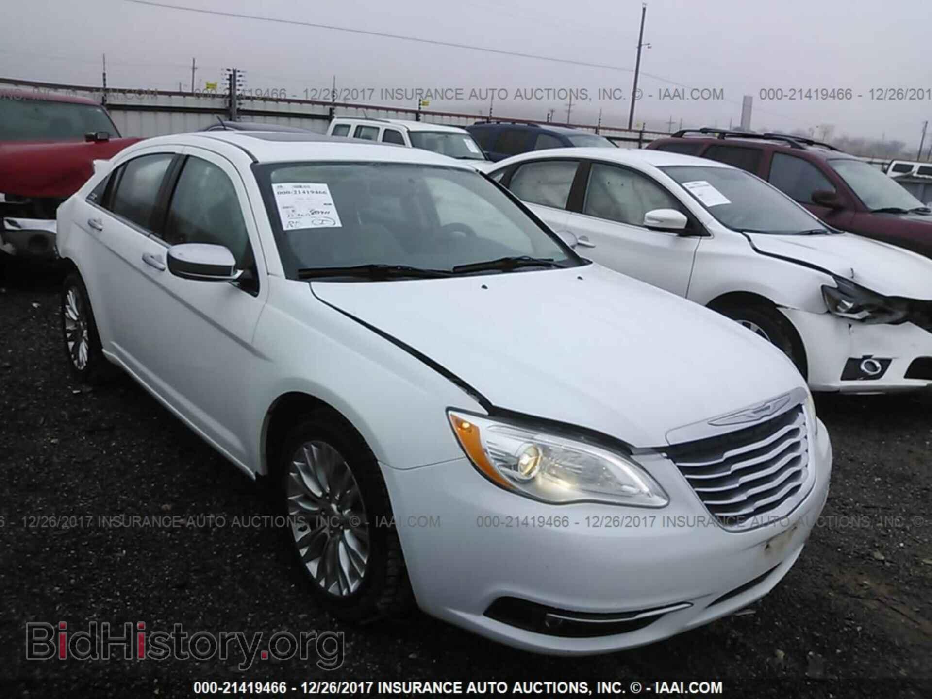 Фотография 1C3CCBCG1CN161235 - Chrysler 200 2012