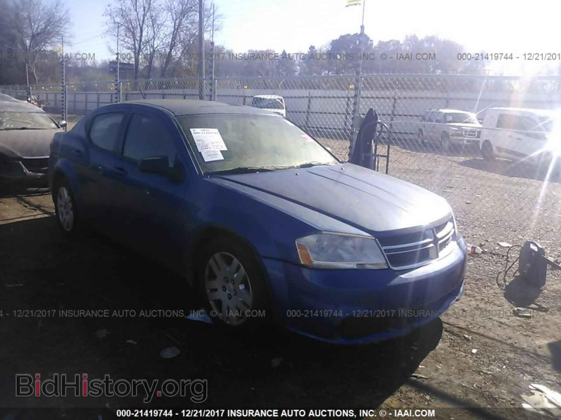 Фотография 1C3CDZAB0CN221292 - Dodge Avenger 2012