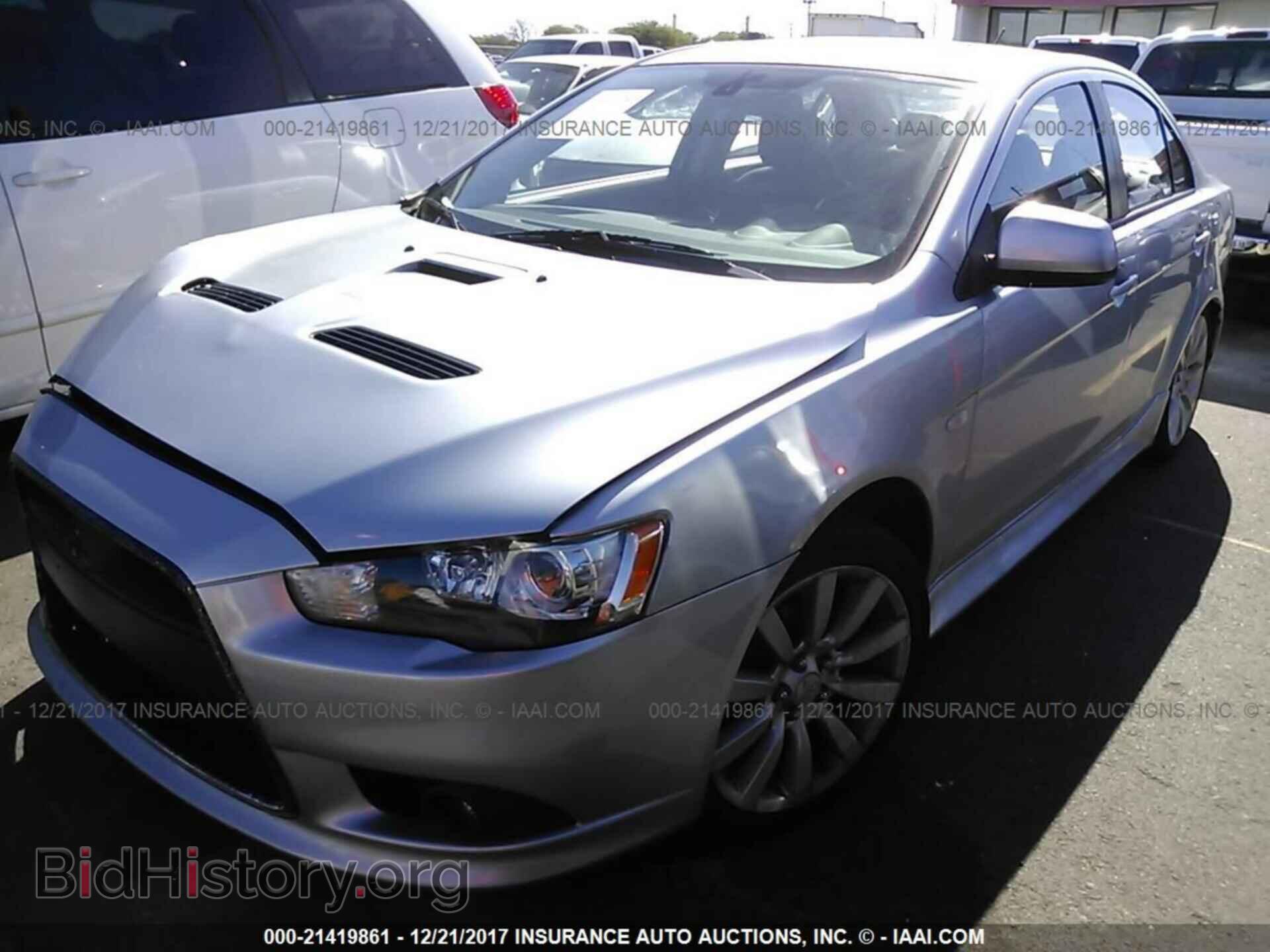 2011 Mitsubishi Lancer - VIN: JA32V6FVXBU025532 - Фото 2